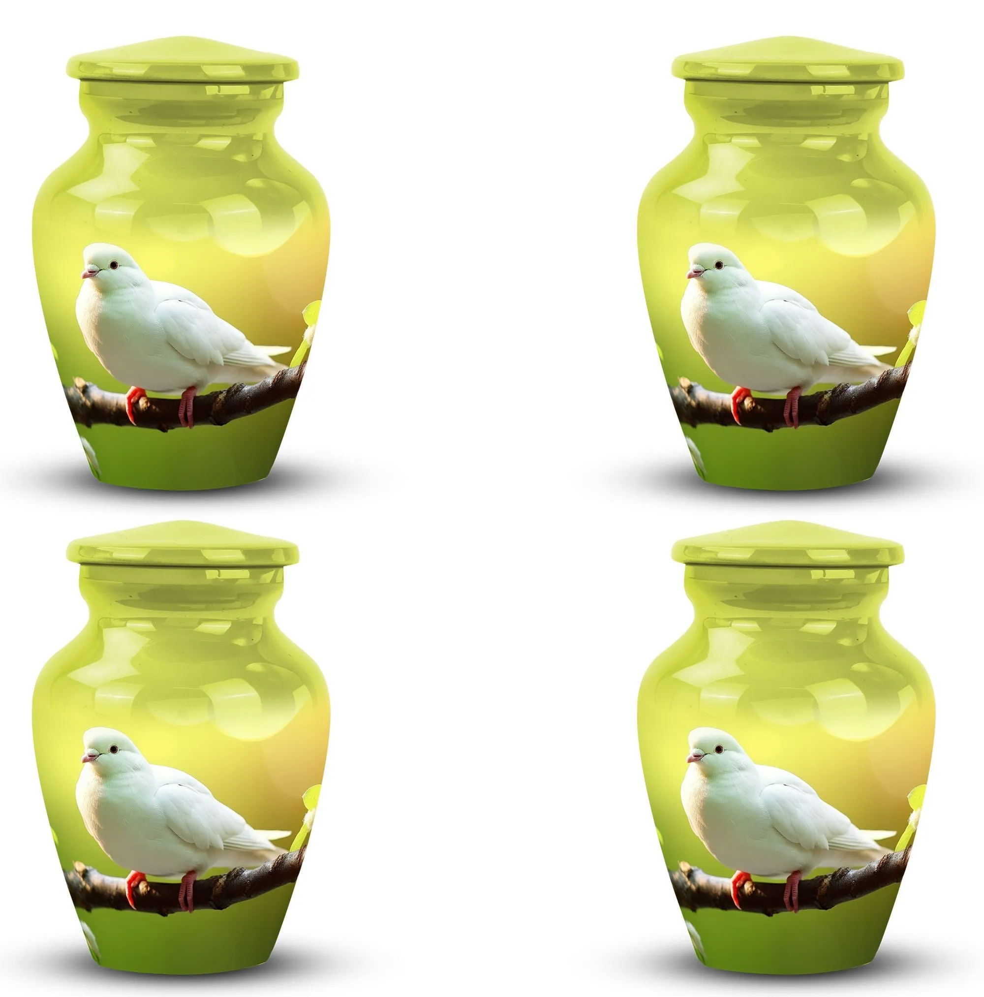 Dove Cremation Remembrance - Contemporary Ash Holder