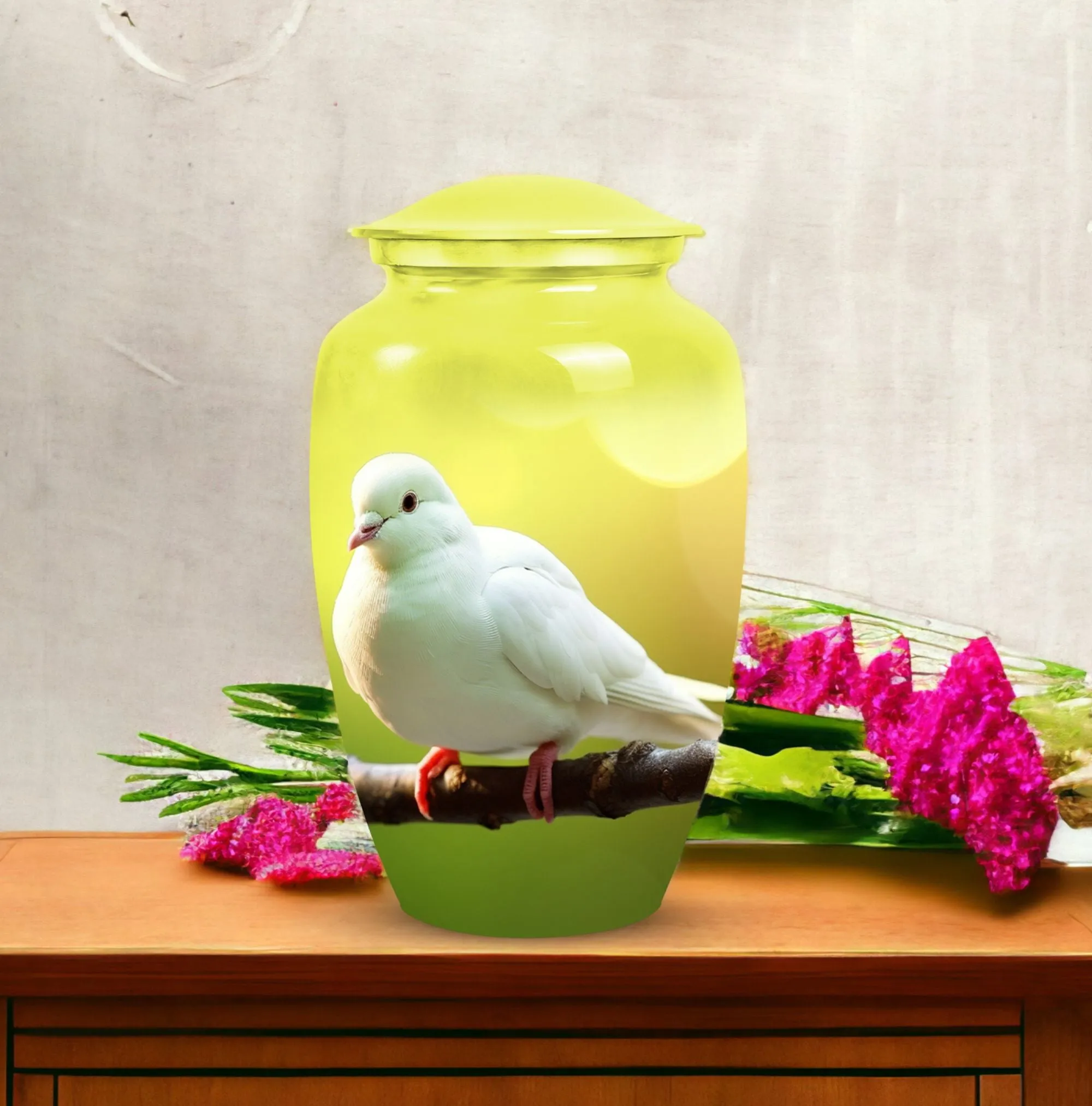 Dove Cremation Remembrance - Contemporary Ash Holder