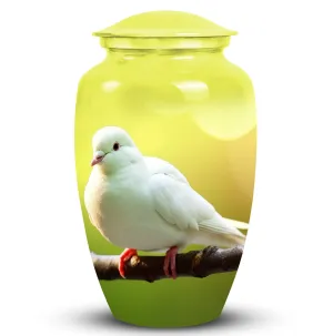 Dove Cremation Remembrance - Contemporary Ash Holder