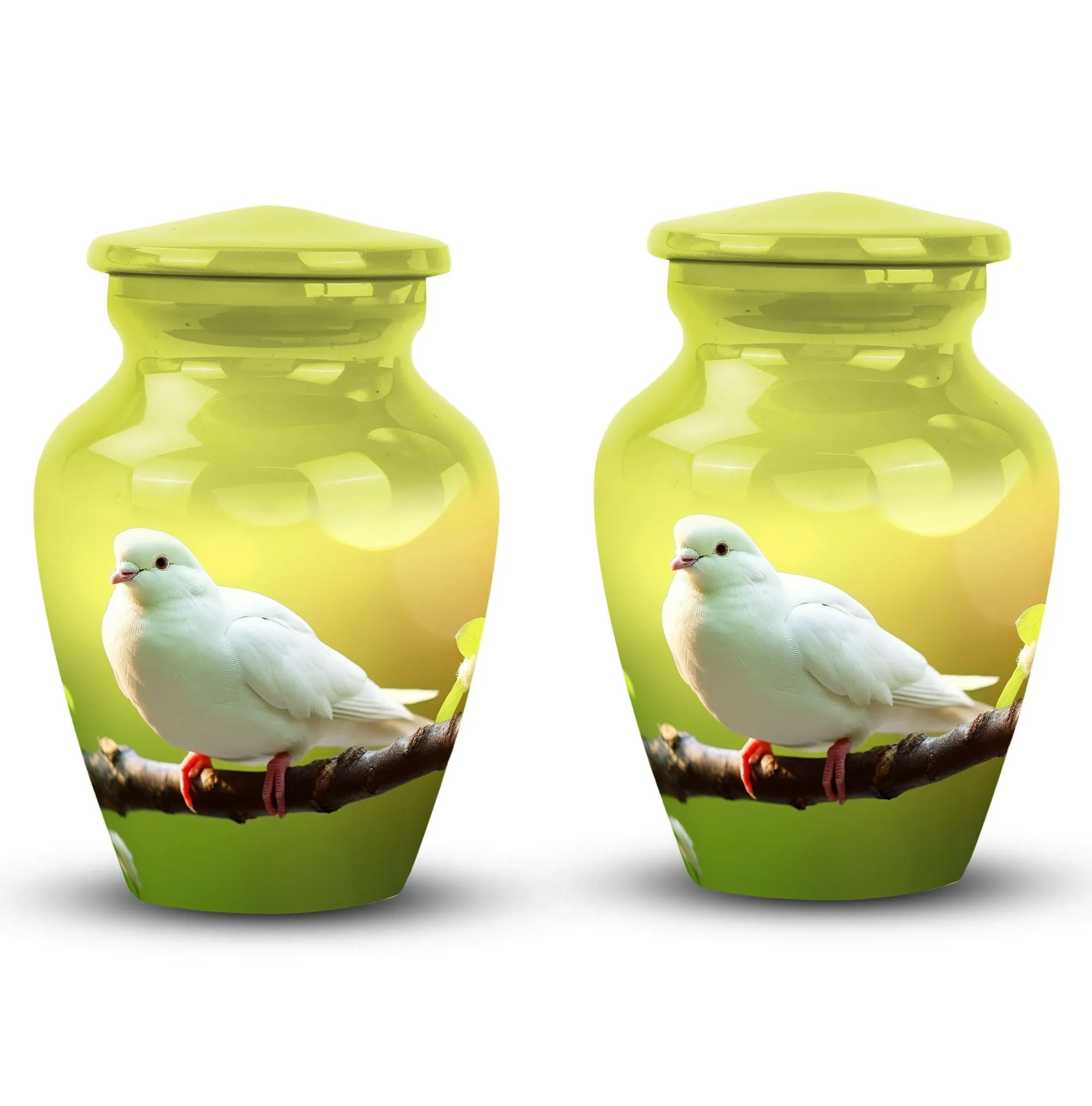 Dove Cremation Remembrance - Contemporary Ash Holder