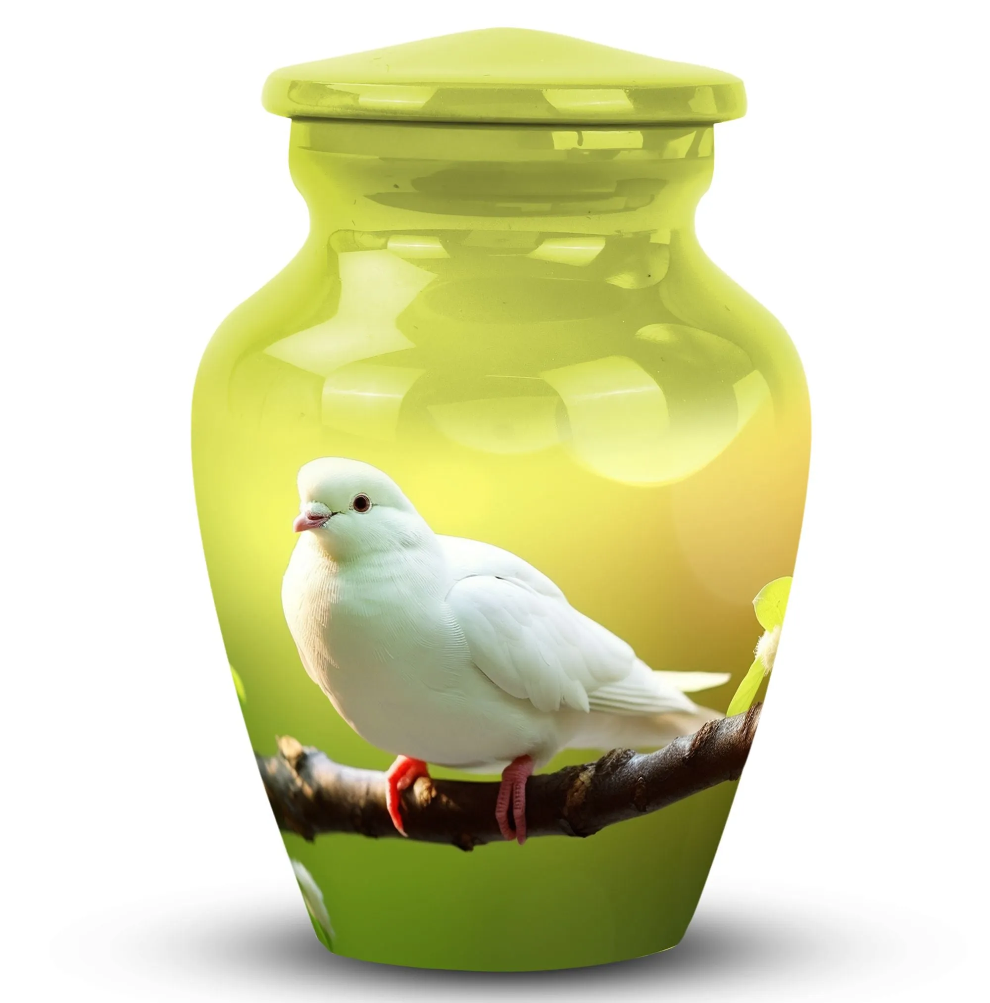 Dove Cremation Remembrance - Contemporary Ash Holder