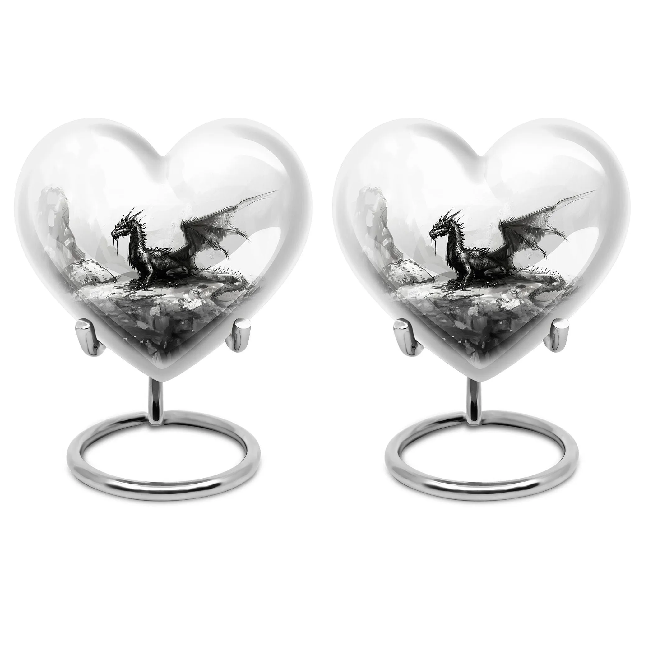 Dragon Themed Cremation Memorabilia - Tranquil Remembrance