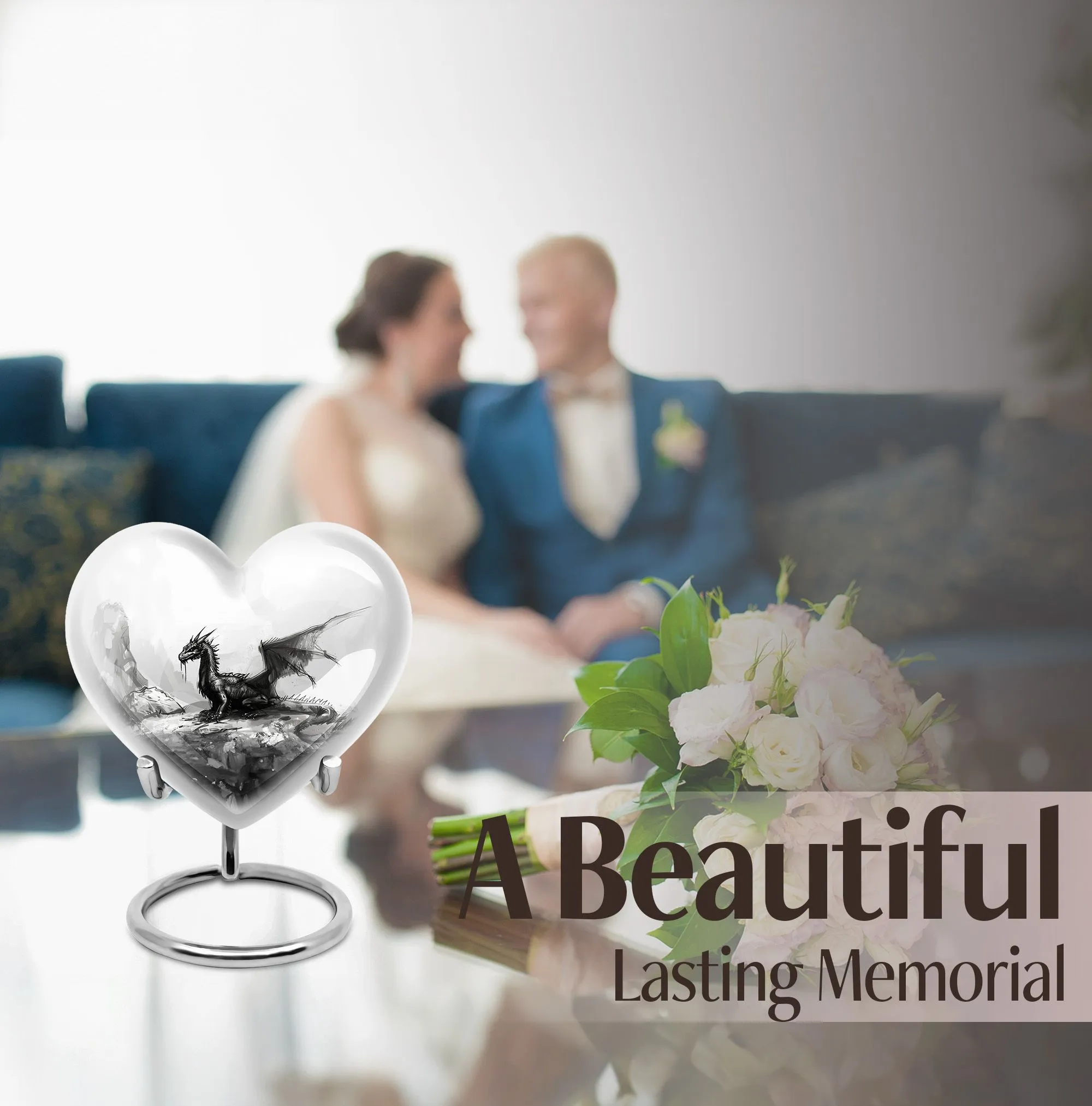 Dragon Themed Cremation Memorabilia - Tranquil Remembrance