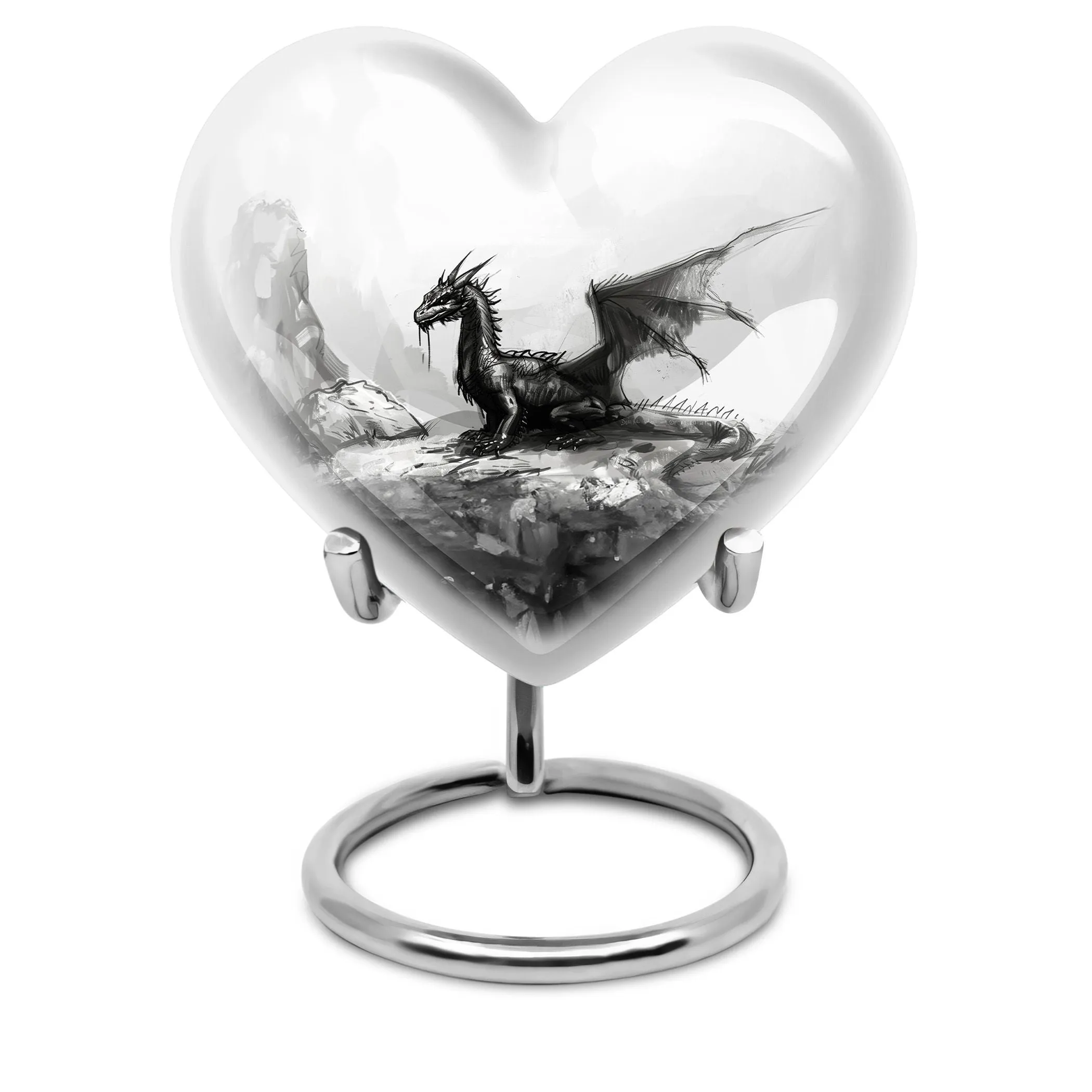 Dragon Themed Cremation Memorabilia - Tranquil Remembrance