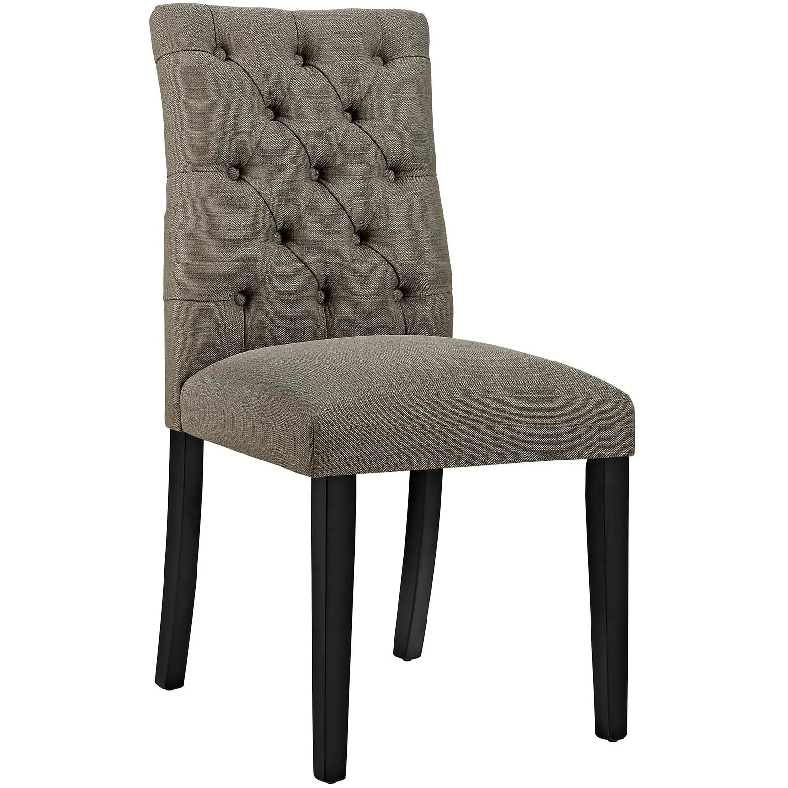 Duchess Button Tufted Fabric Dining Chair by Modway