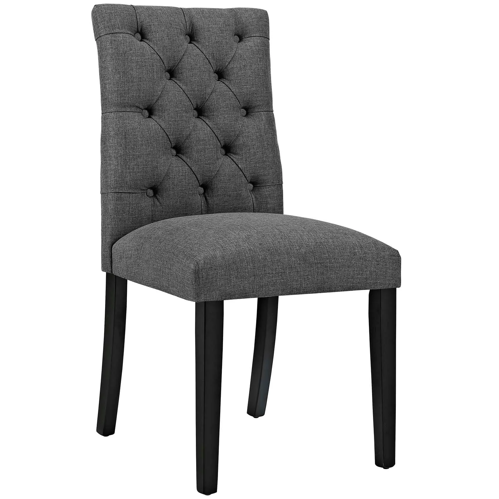 Duchess Button Tufted Fabric Dining Chair by Modway
