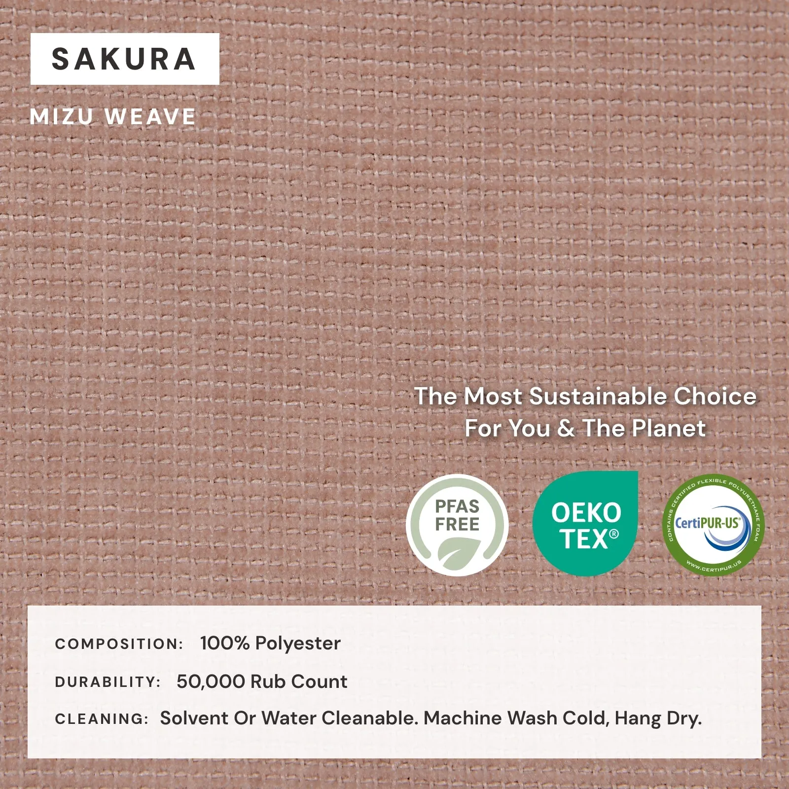 Elevate Comfort Layer for 3-Seater in Sakura