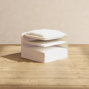 Elevate Comfort Layer for 7-Seater U-Sectional   Bench Ottoman in Coco