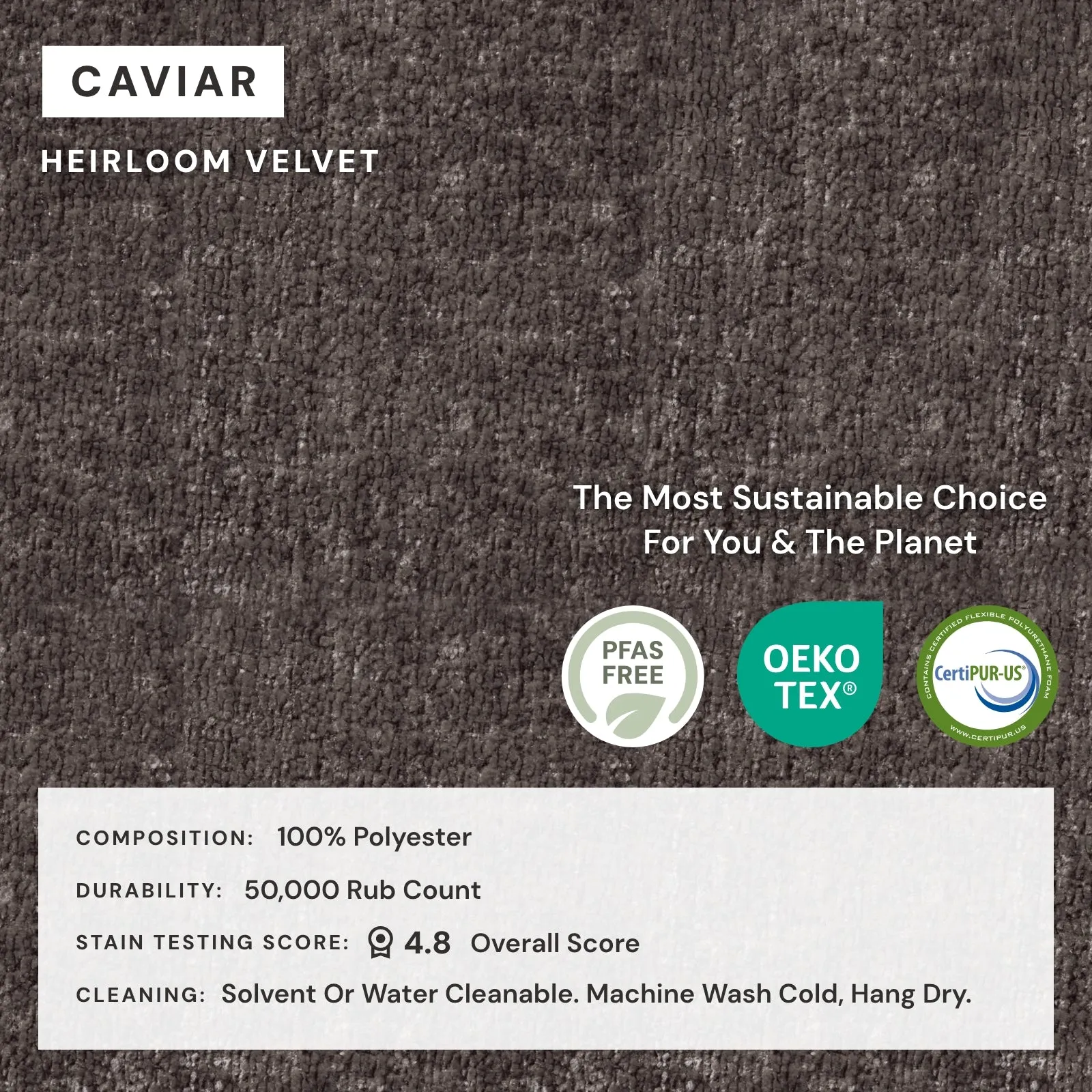 Elevate Comfort Layer for 7-Seater U-Sectional in Caviar