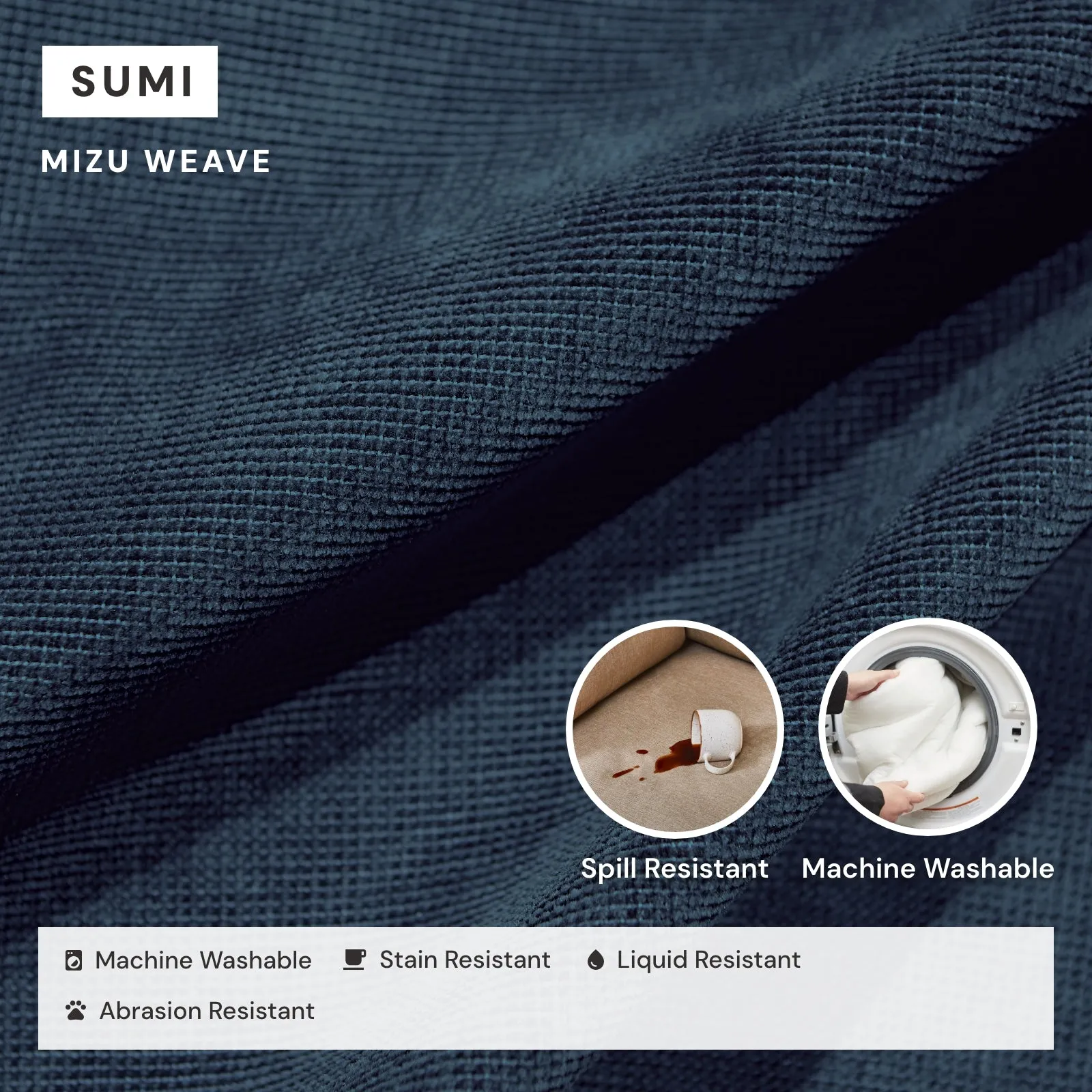 Elevate Comfort Layer for Armchair   Ottoman in Sumi