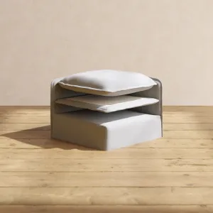 Elevate Comfort Layer for Ottoman in Pumice