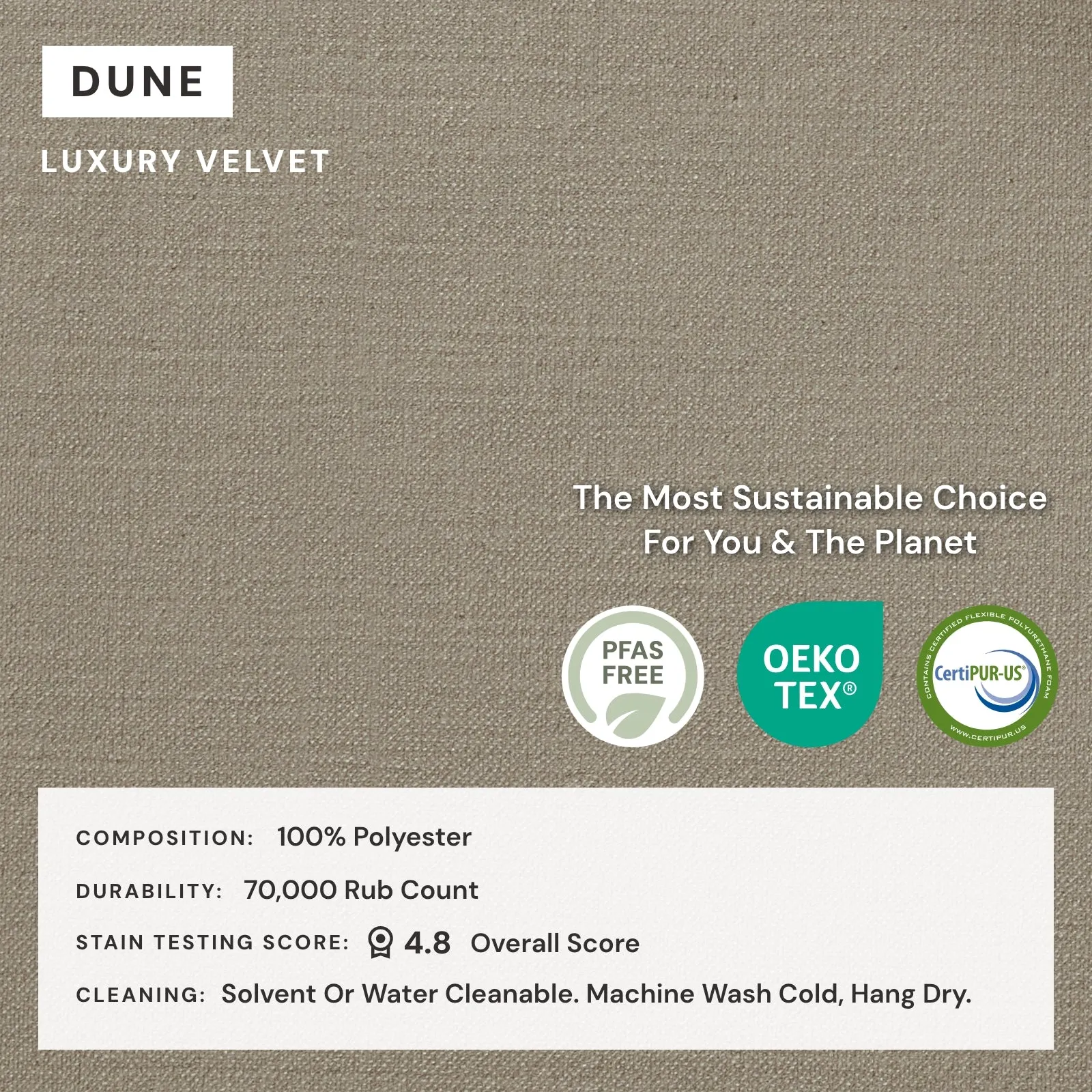 Elevate Comfort Layer Set for 2-Seater | Luxury Velvet in Dune