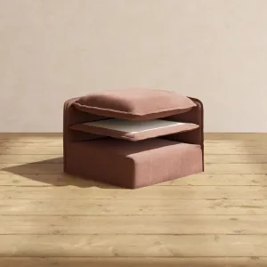 Elevate Comfort Layer Set for 3-Seater U-Sectional | Heirloom Velvet in Chestnut