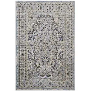 Elqenna Ornate Vintage Floral Turkish Area Rug by Modway