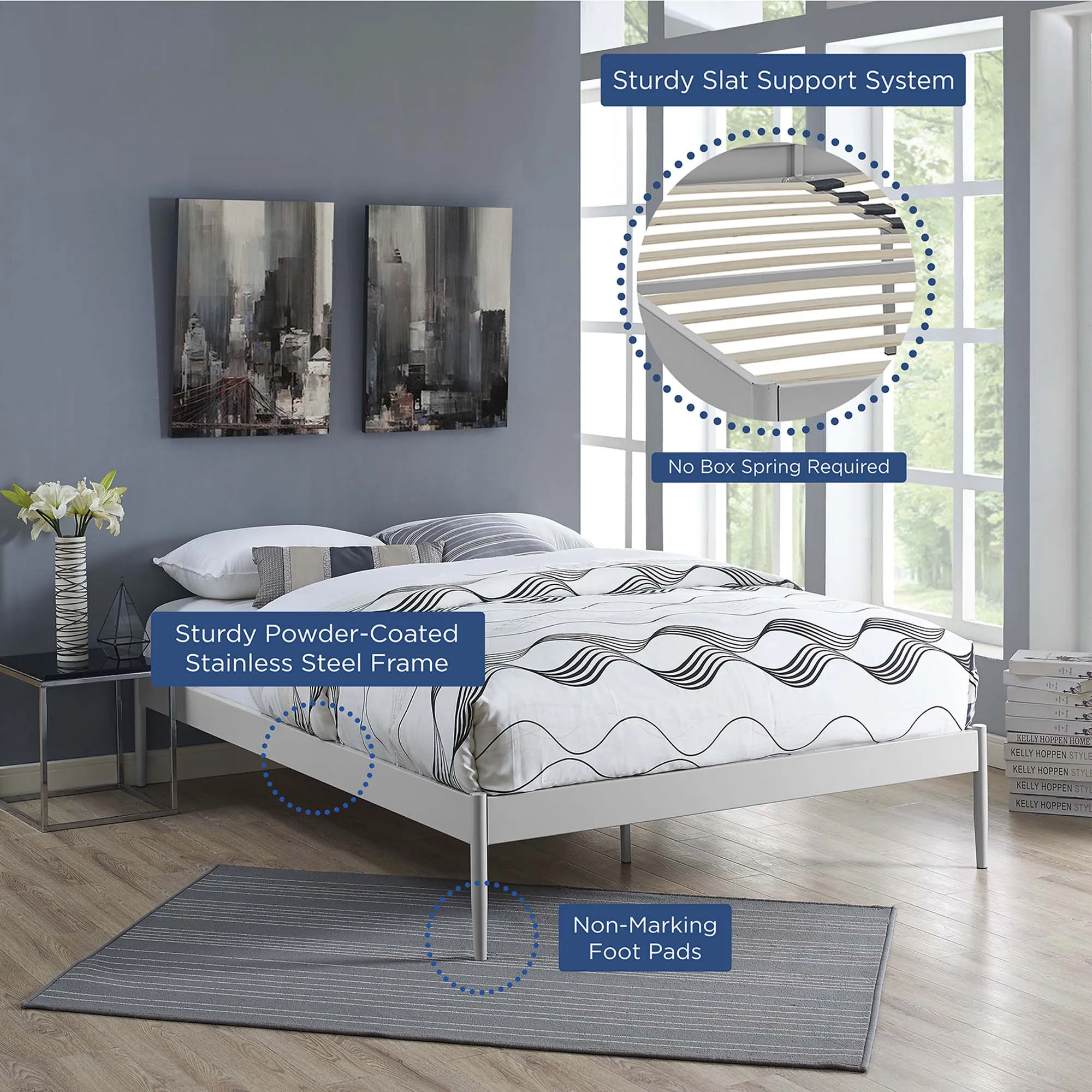 Elsie Bed Frame by Modway