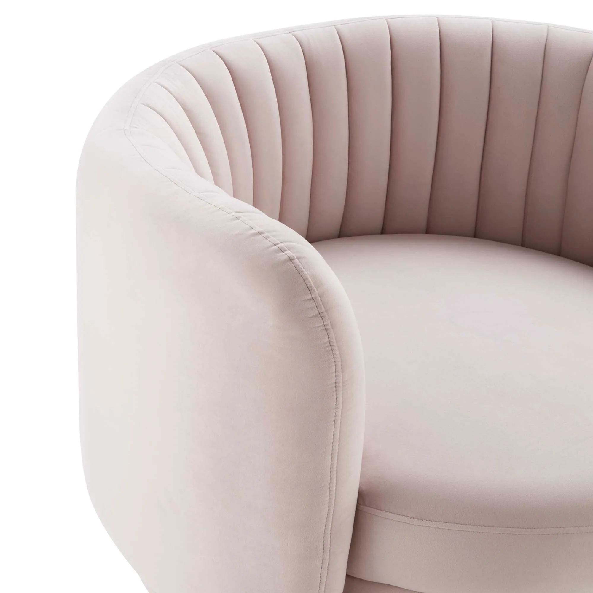 Embrace Tufted Performance Velvet Performance Velvet Swivel Chair by Modway