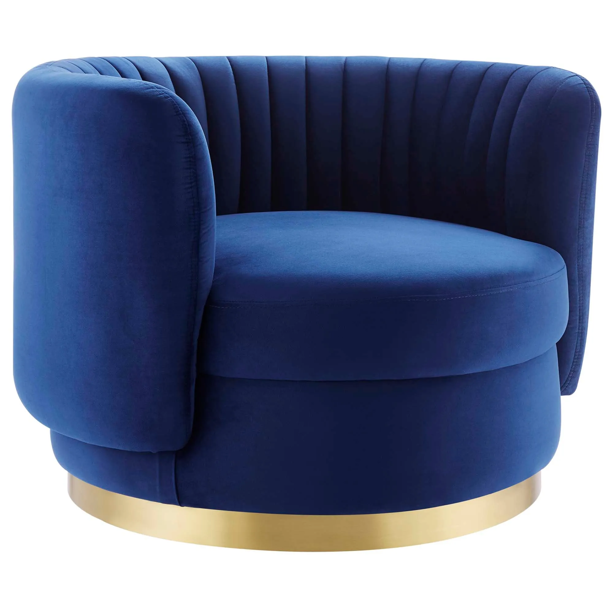 Embrace Tufted Performance Velvet Performance Velvet Swivel Chair by Modway