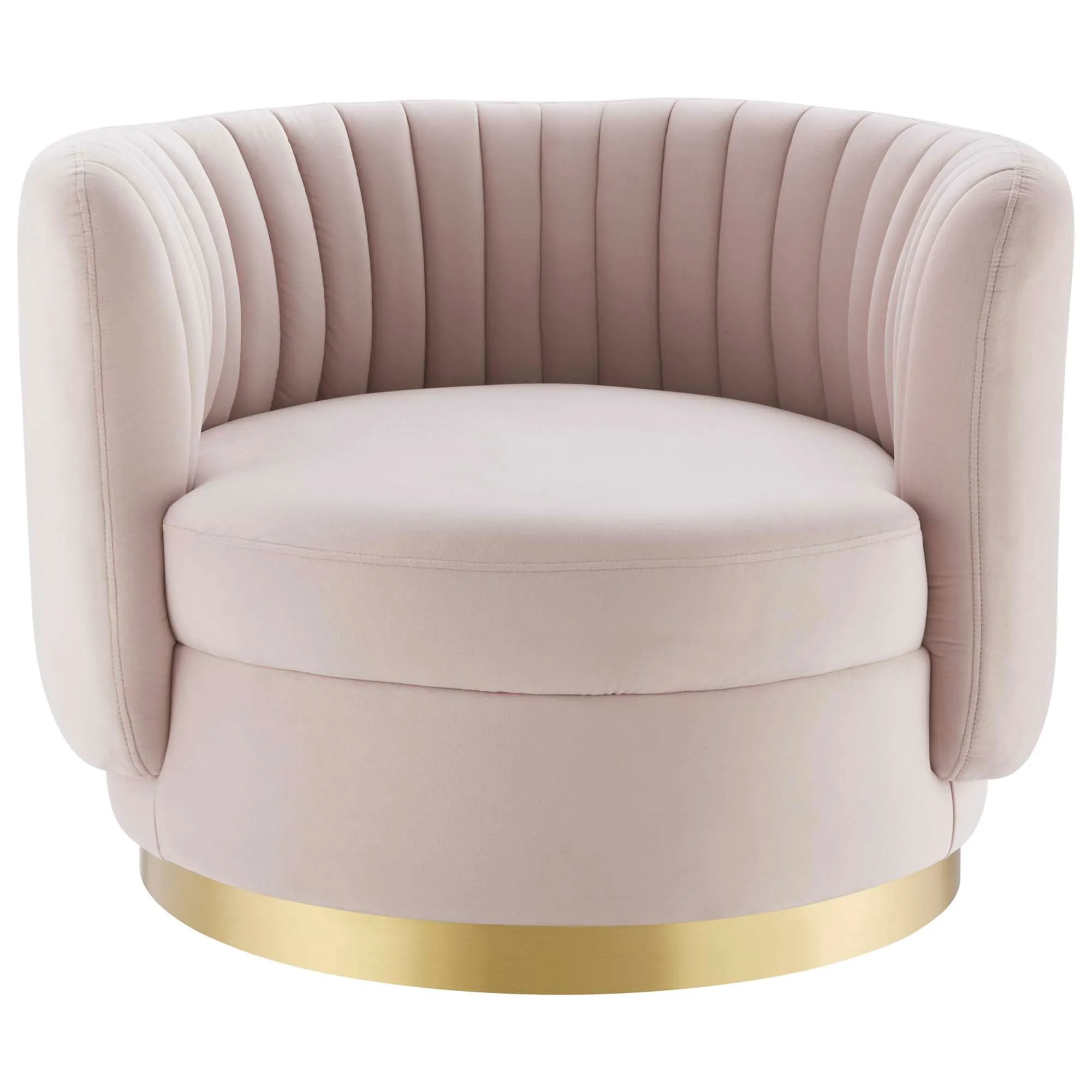 Embrace Tufted Performance Velvet Performance Velvet Swivel Chair by Modway