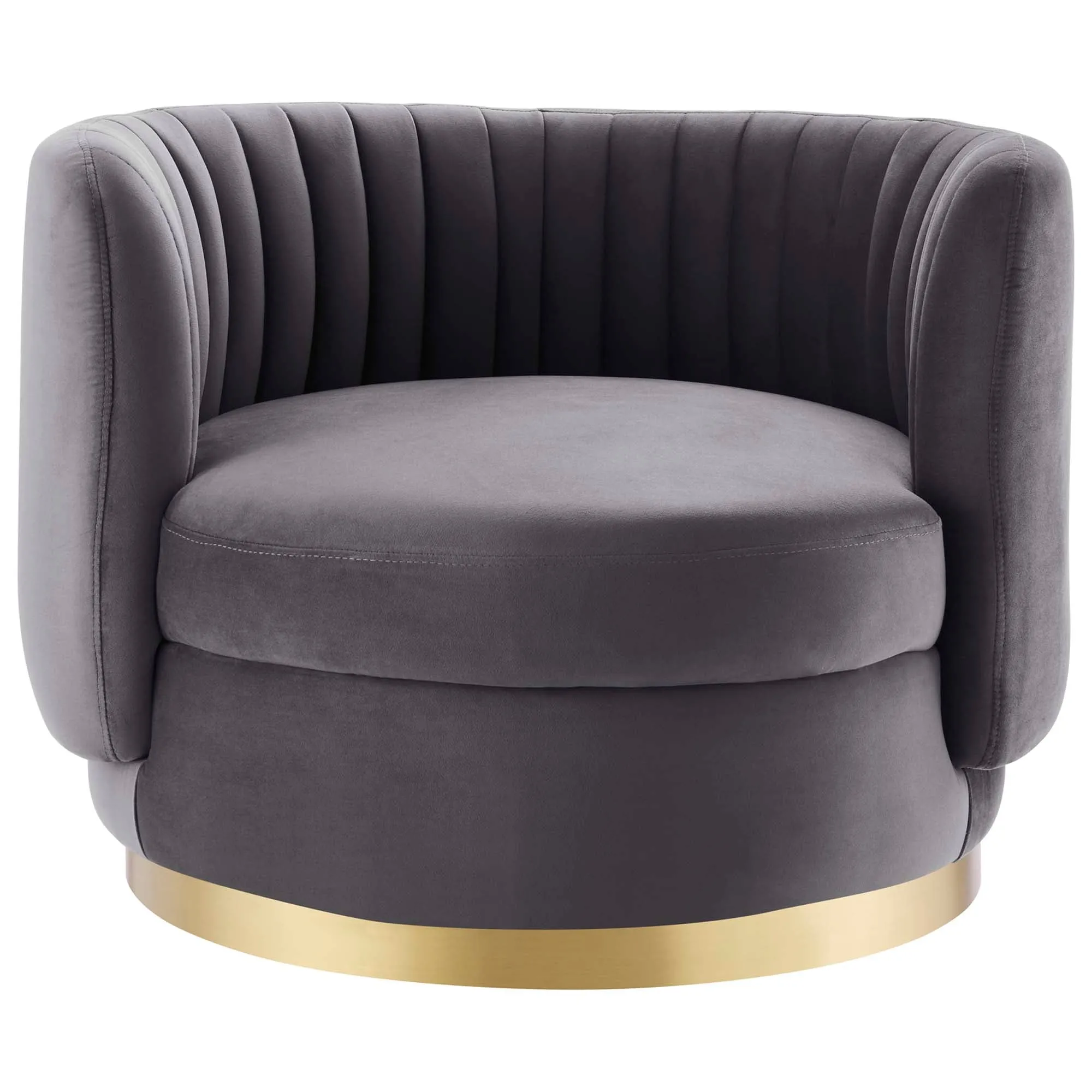Embrace Tufted Performance Velvet Performance Velvet Swivel Chair by Modway