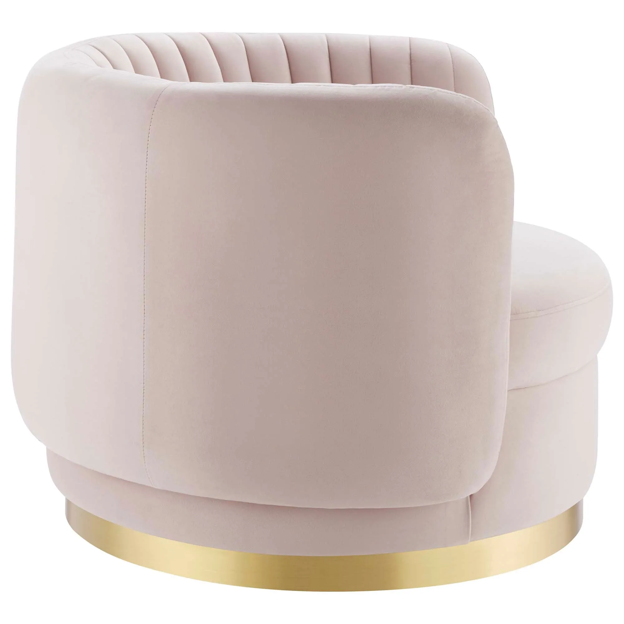 Embrace Tufted Performance Velvet Performance Velvet Swivel Chair by Modway