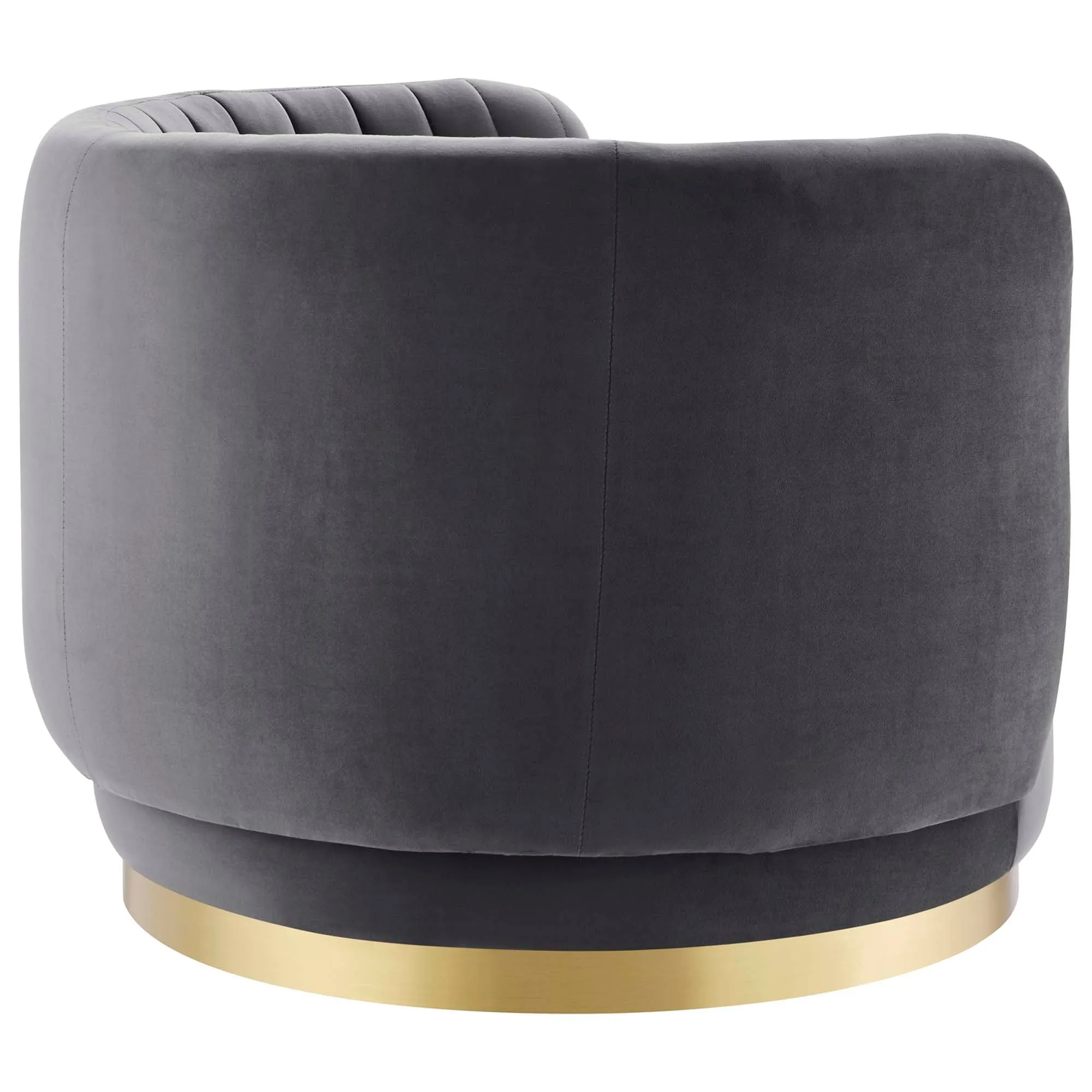 Embrace Tufted Performance Velvet Performance Velvet Swivel Chair by Modway