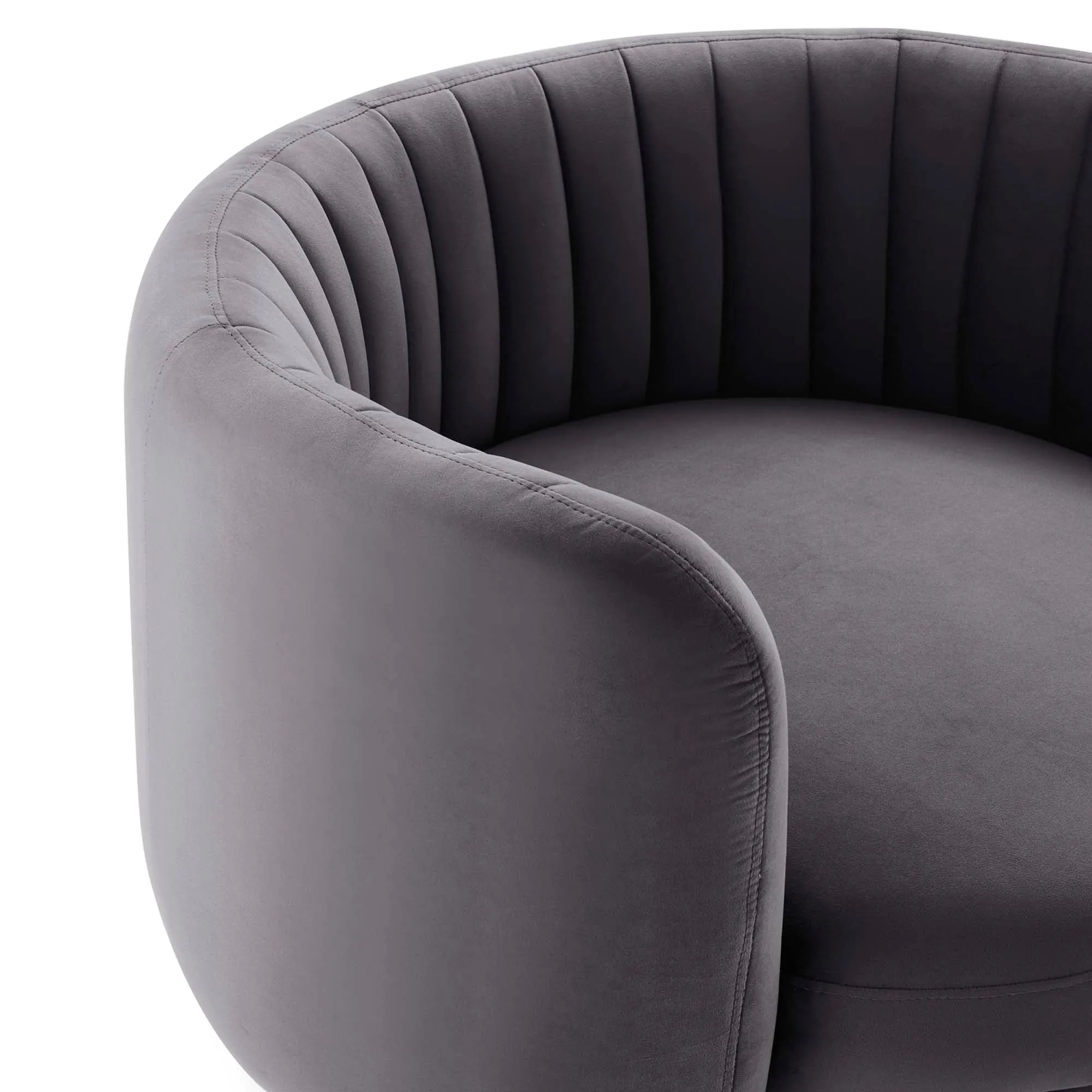 Embrace Tufted Performance Velvet Performance Velvet Swivel Chair by Modway