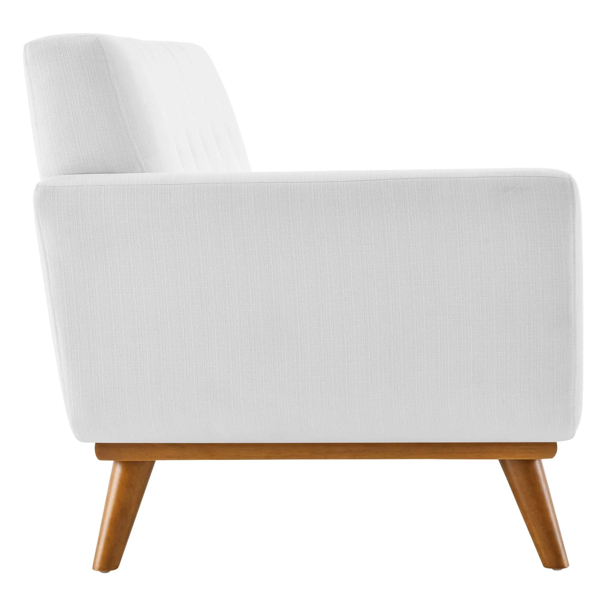 Engage Left-Arm Upholstered Fabric Loveseat by Modway