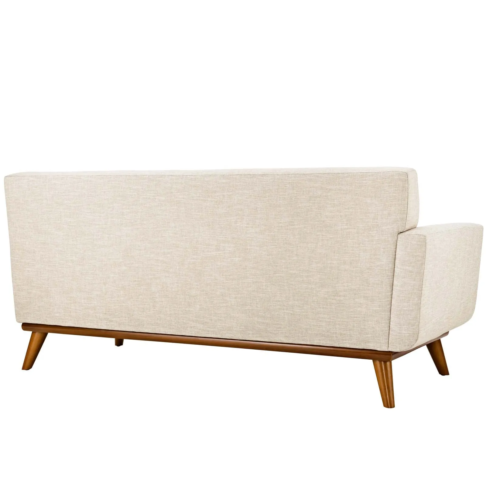 Engage Left-Arm Upholstered Fabric Loveseat by Modway