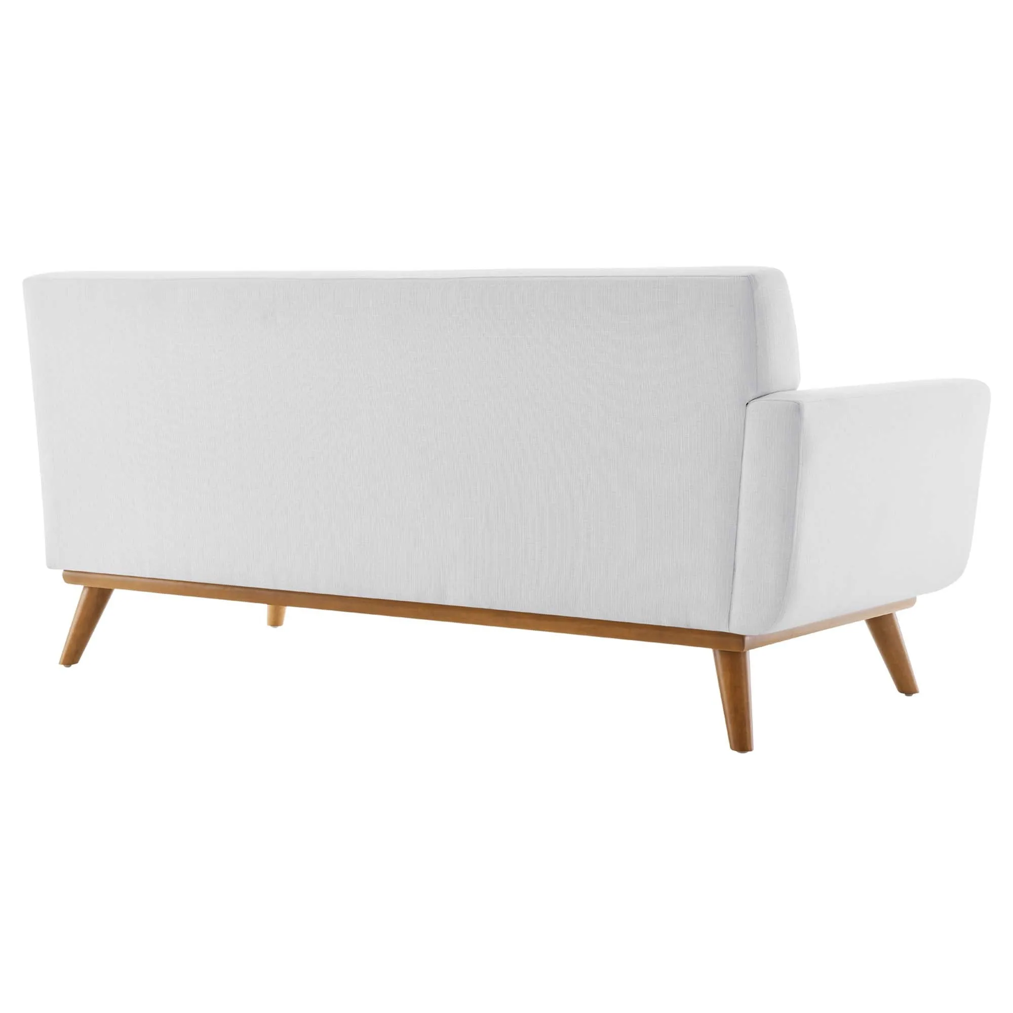 Engage Left-Arm Upholstered Fabric Loveseat by Modway