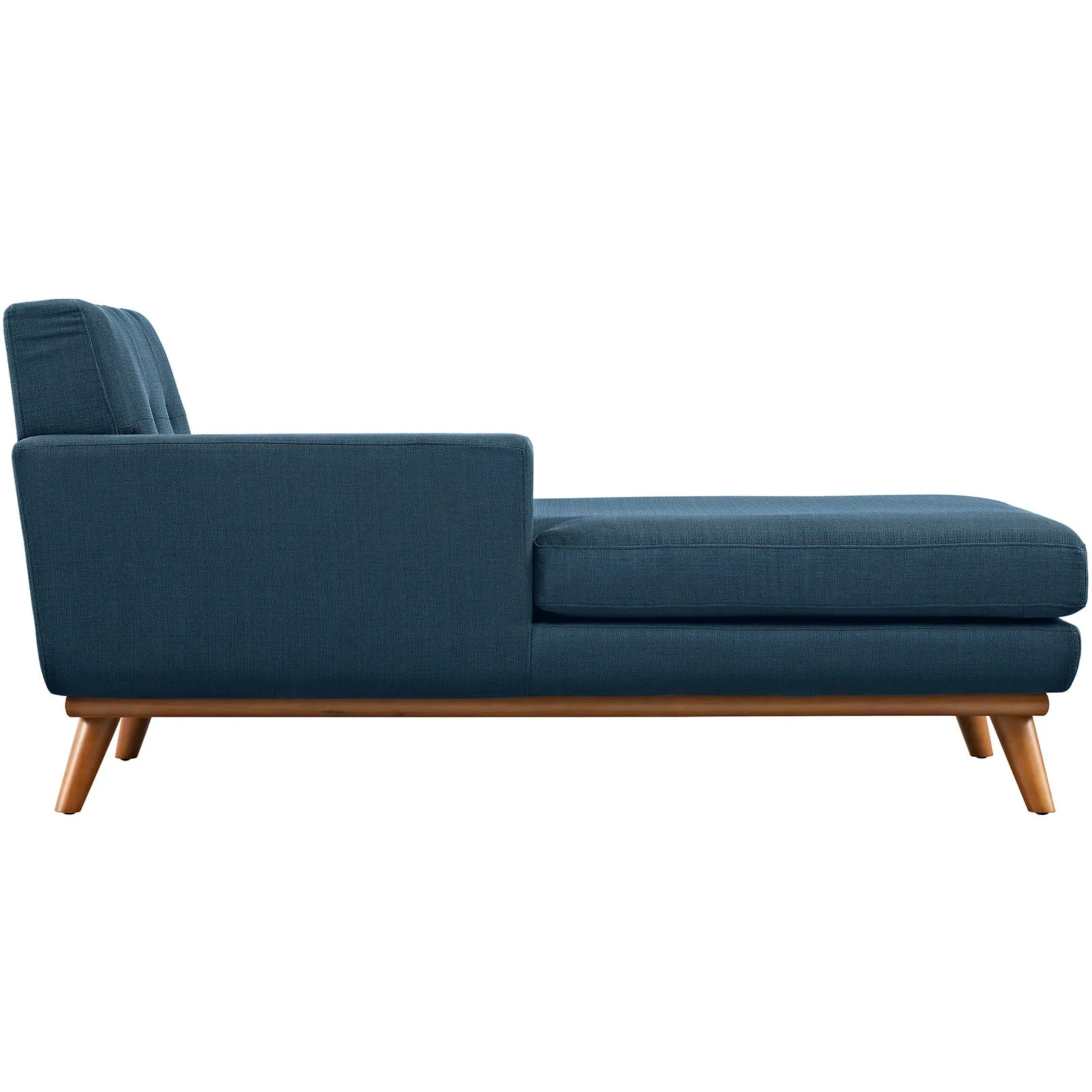 Engage Left-Facing Upholstered Fabric Chaise by Modway
