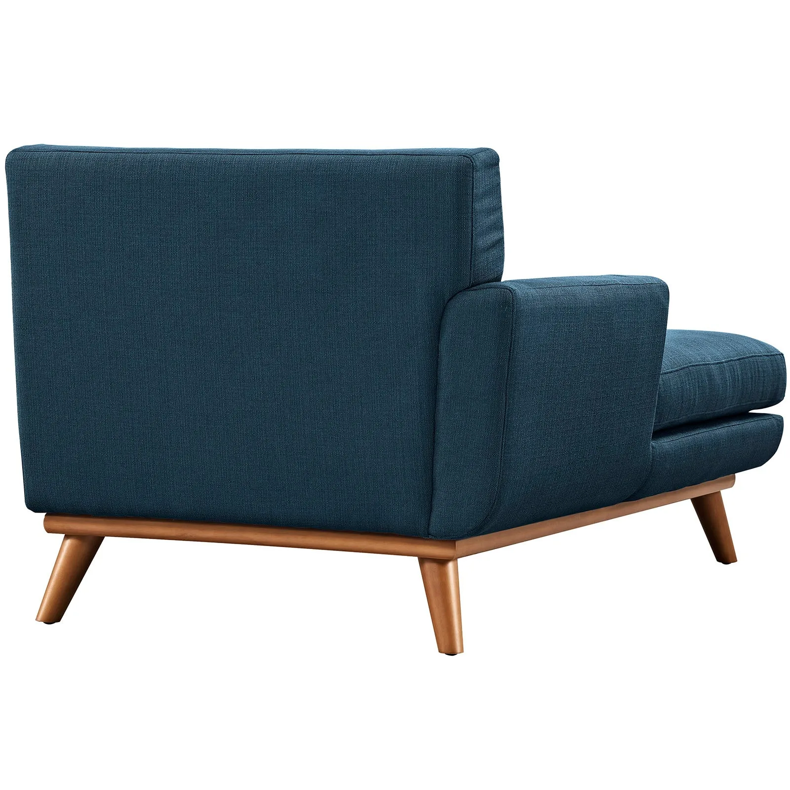 Engage Left-Facing Upholstered Fabric Chaise by Modway