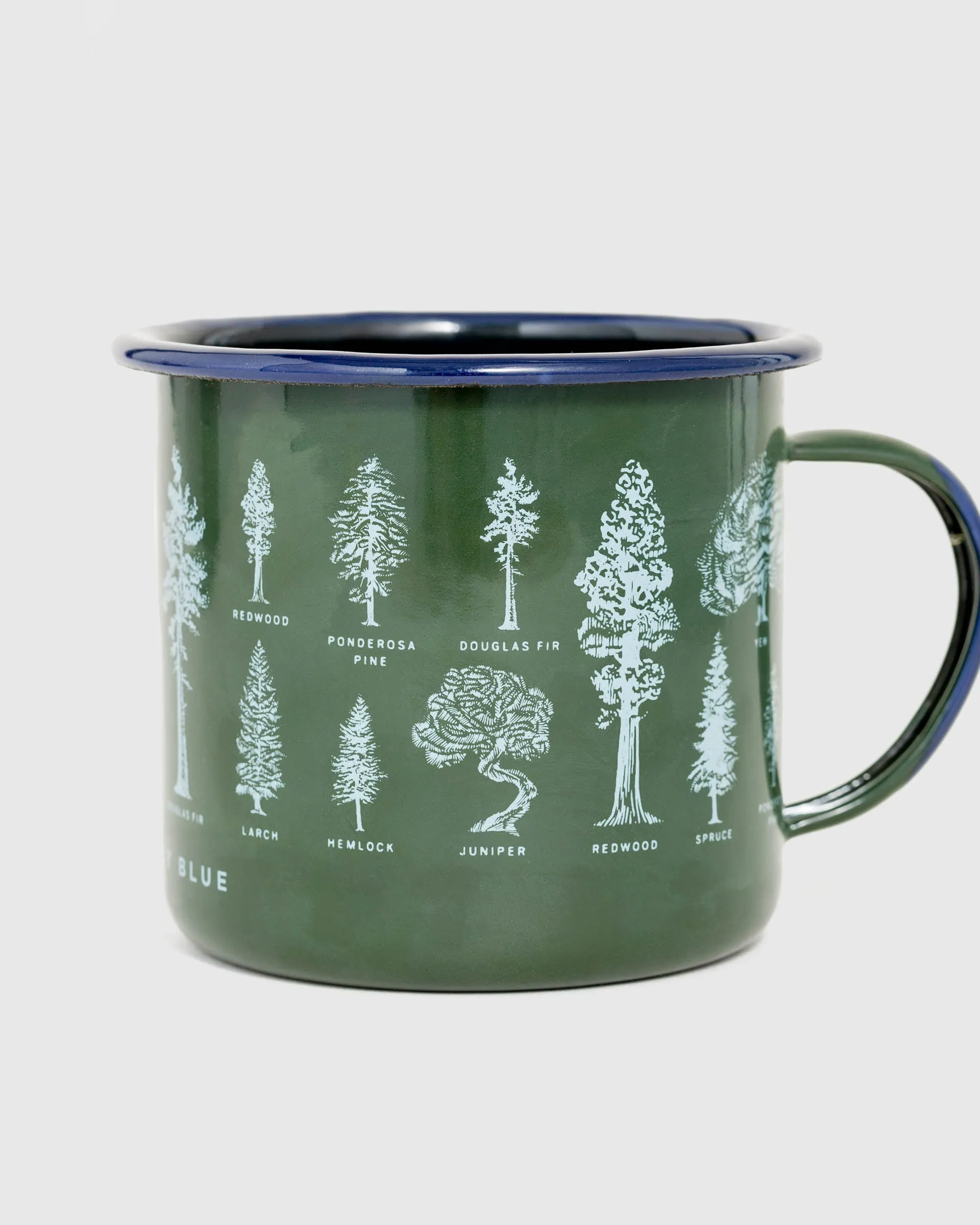 Evergreen Enamel 22 oz. Mug