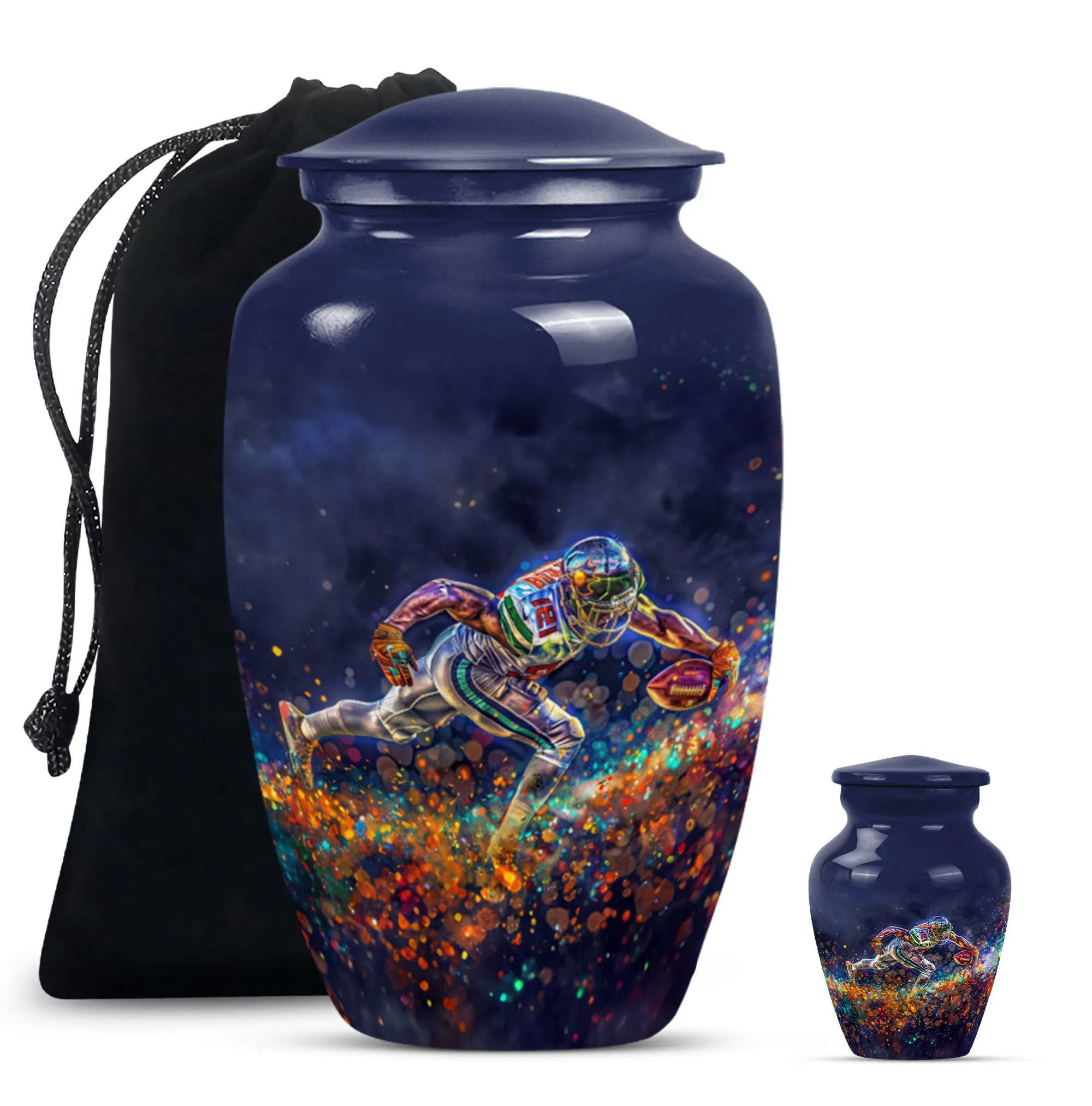 Football Urn - A Loving Medium Memorial Repository