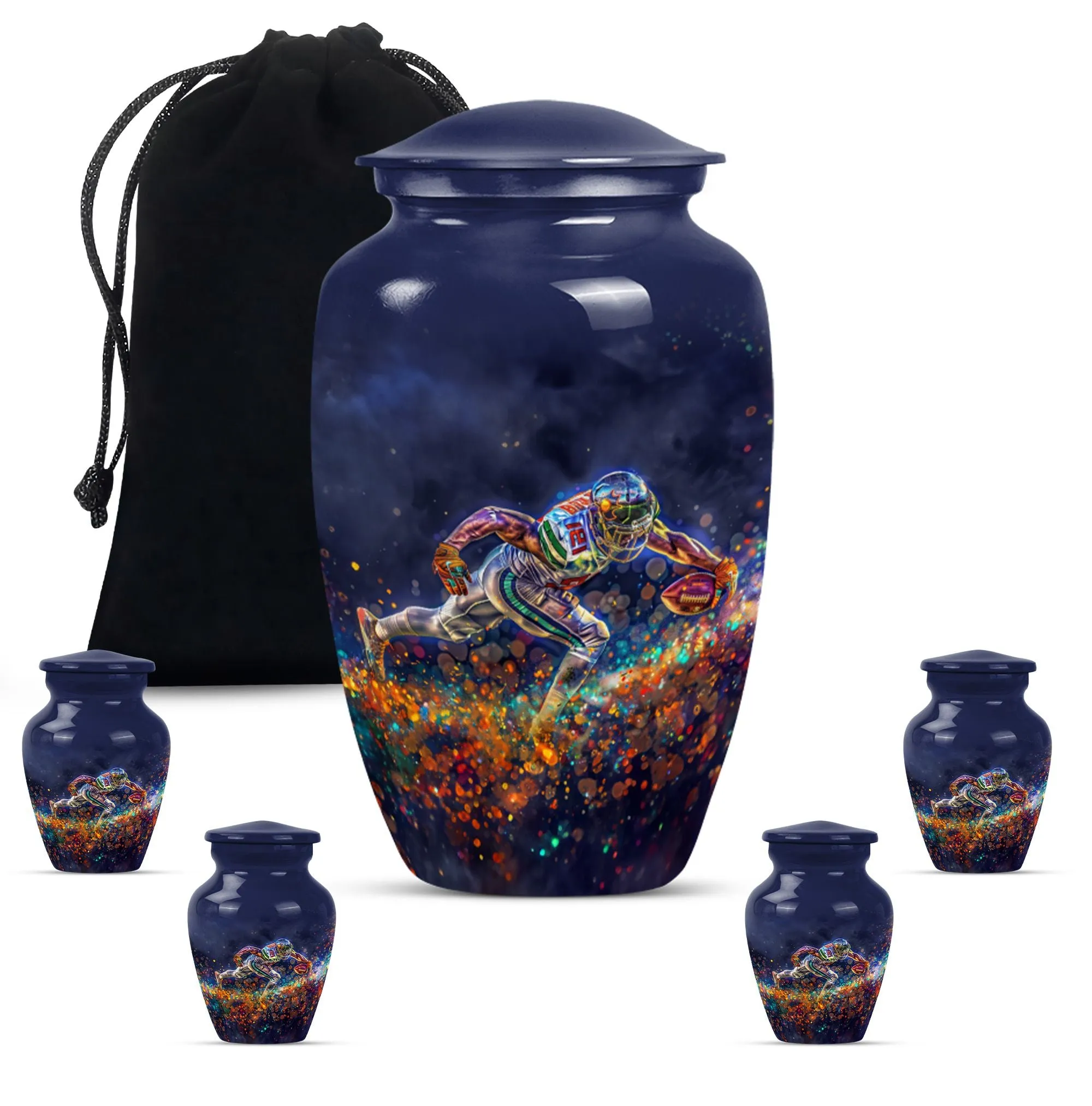 Football Urn - A Loving Medium Memorial Repository