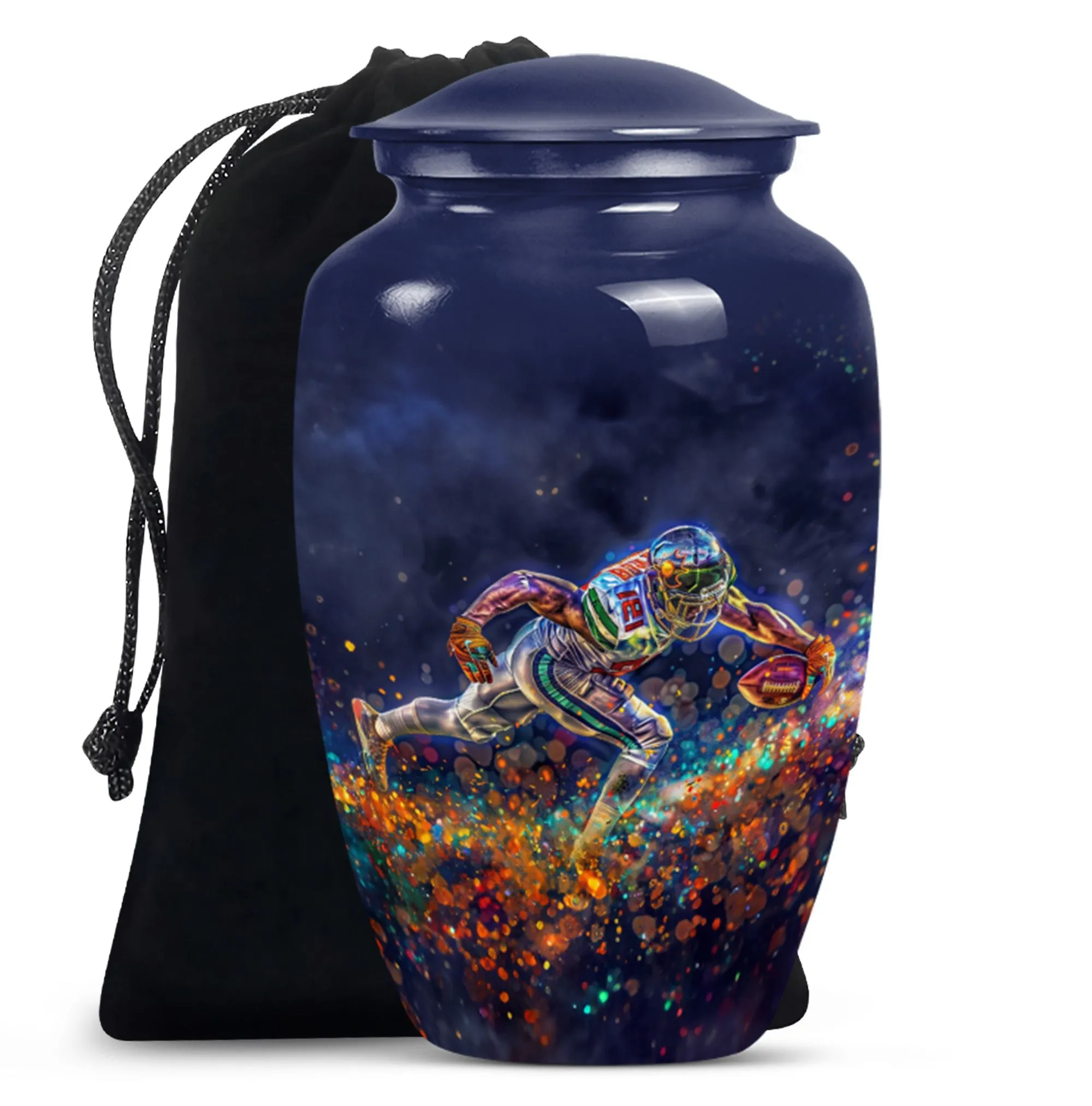 Football Urn - A Loving Medium Memorial Repository