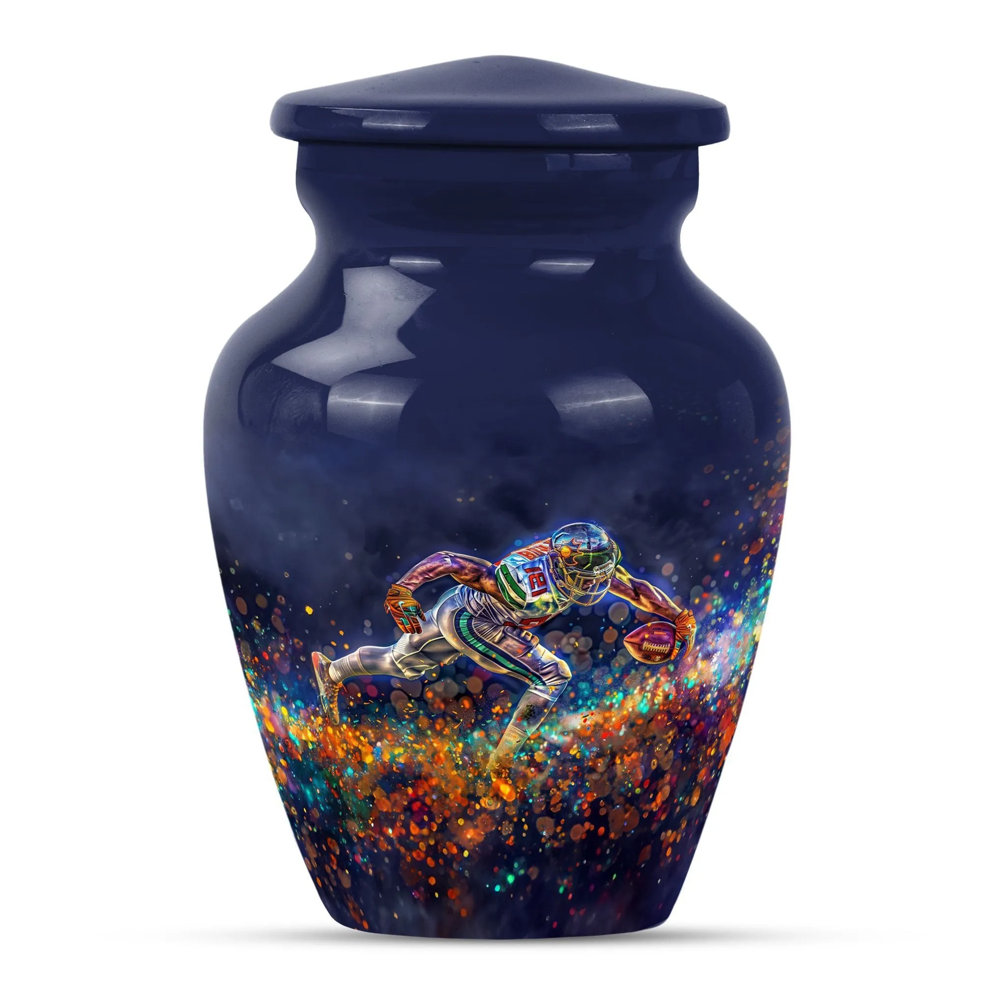Football Urn - A Loving Medium Memorial Repository