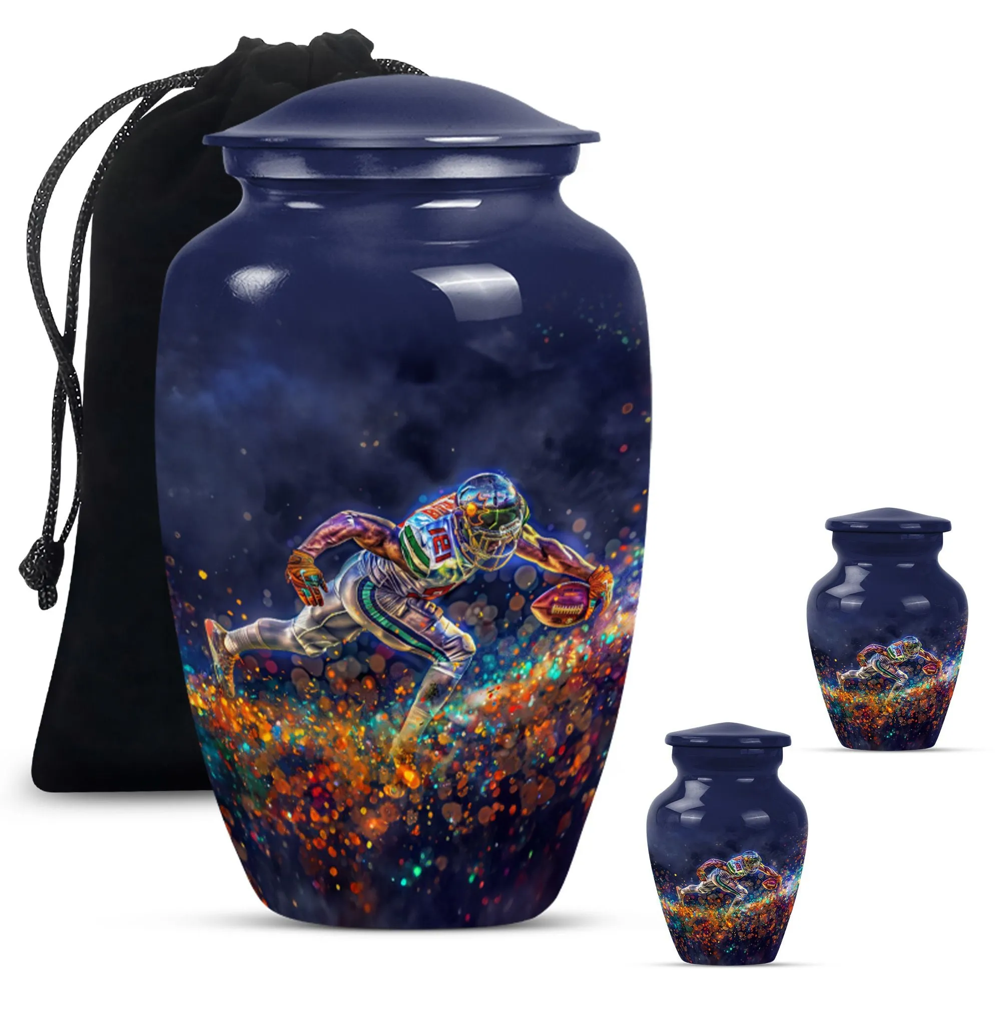 Football Urn - A Loving Medium Memorial Repository