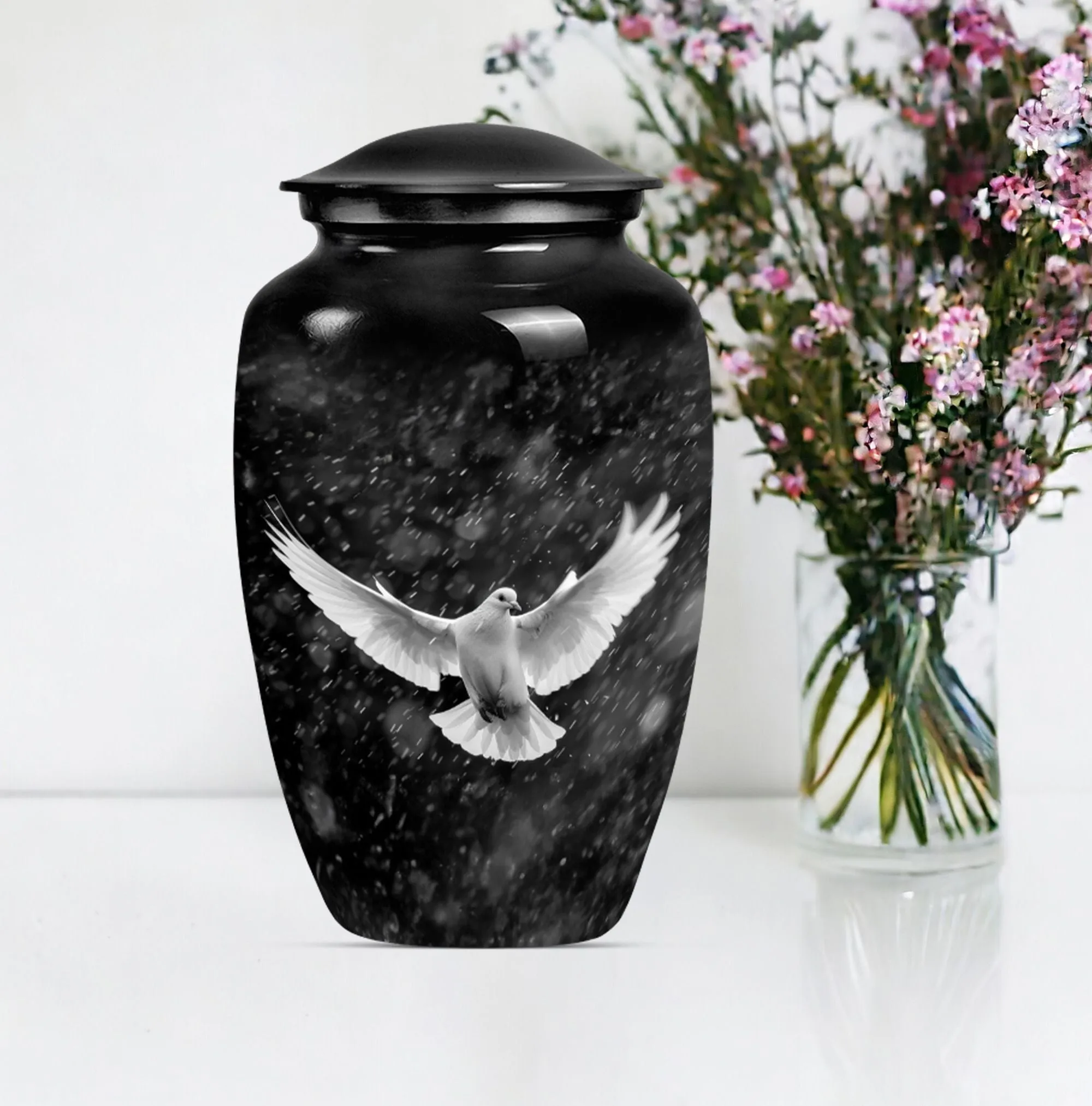 Genteel Cremation Memorial Urn for Centre Stage Display