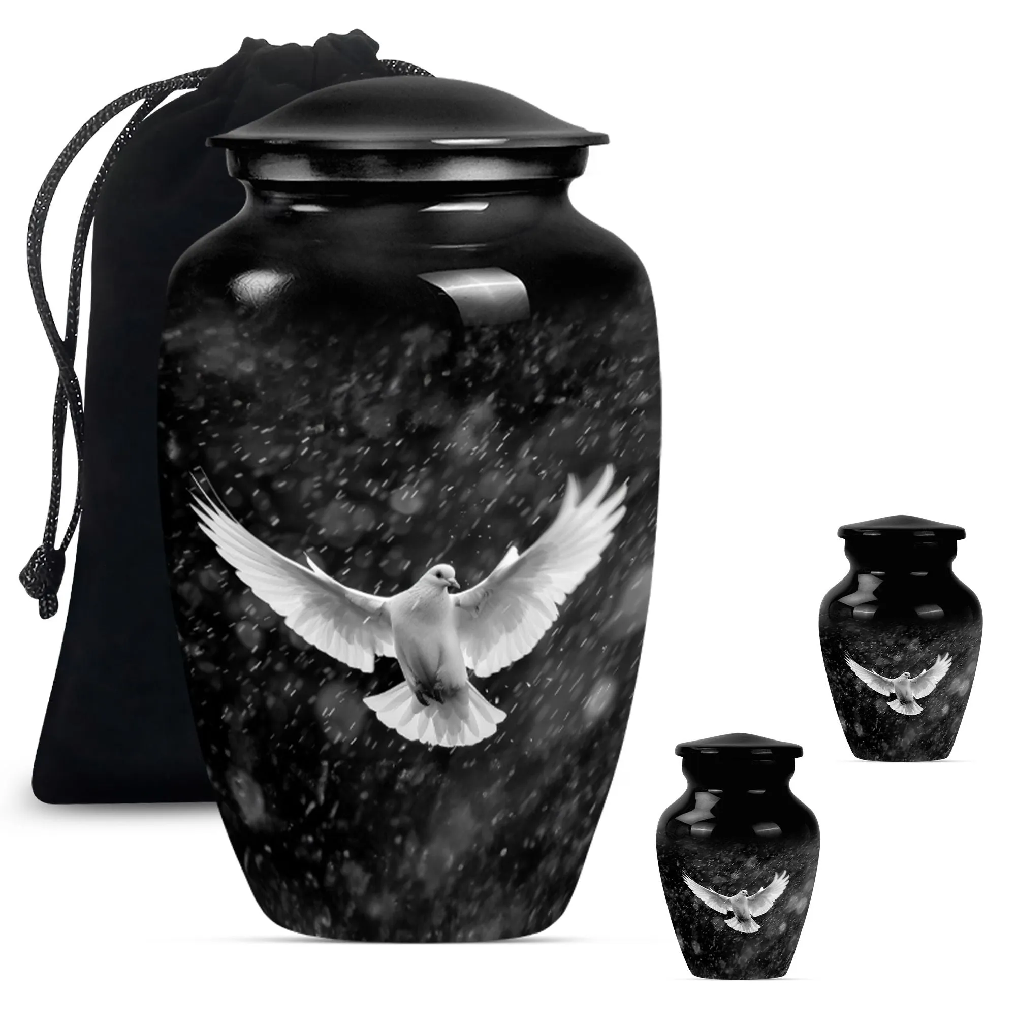 Genteel Cremation Memorial Urn for Centre Stage Display