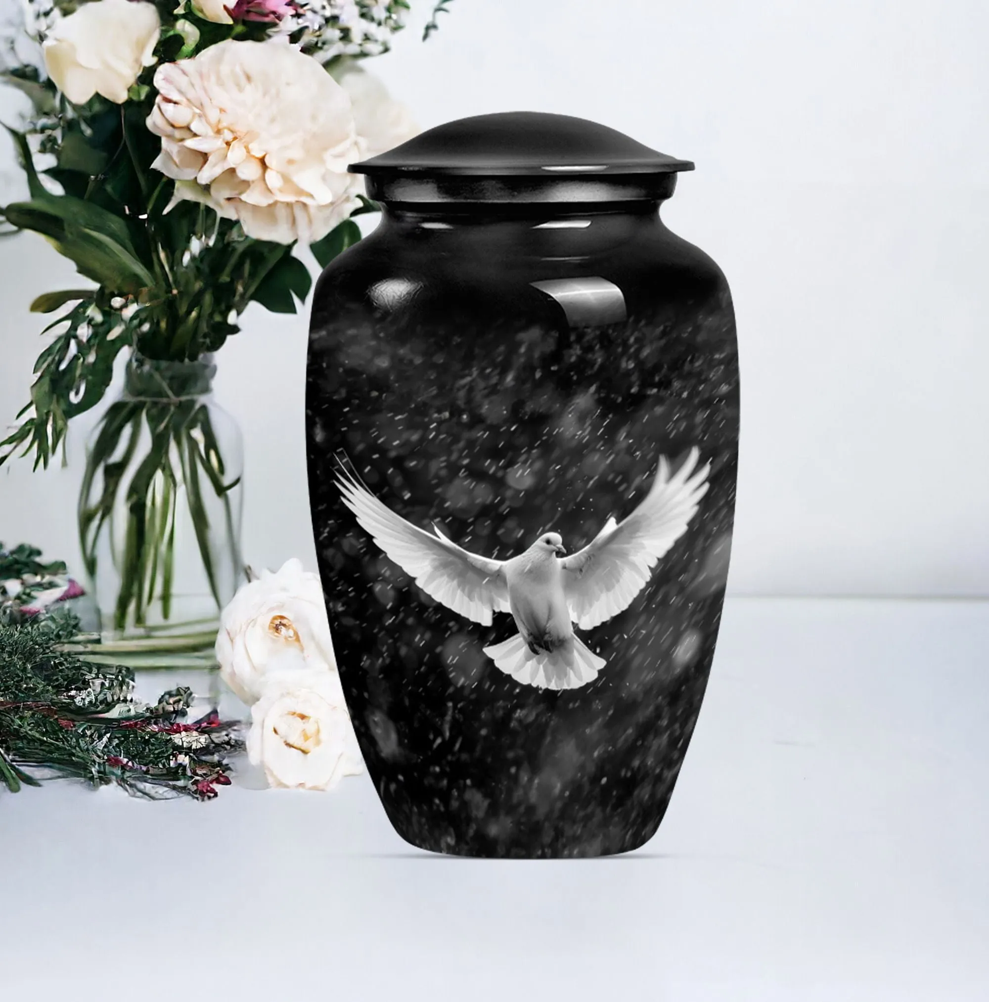 Genteel Cremation Memorial Urn for Centre Stage Display