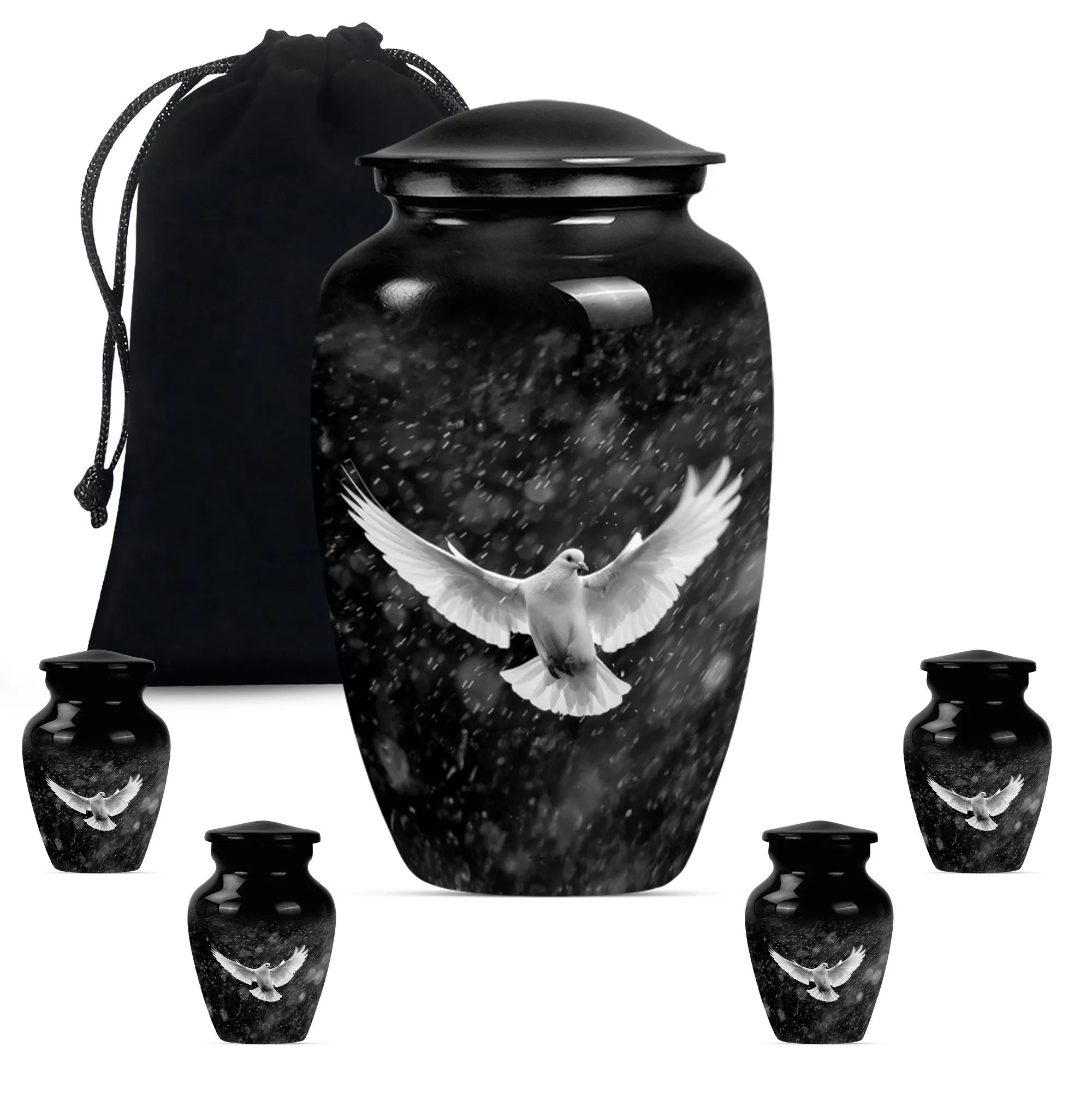 Genteel Cremation Memorial Urn for Centre Stage Display