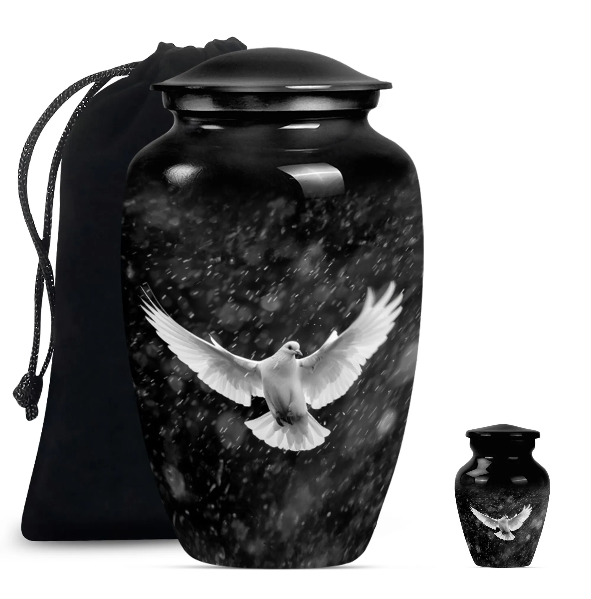 Genteel Cremation Memorial Urn for Centre Stage Display
