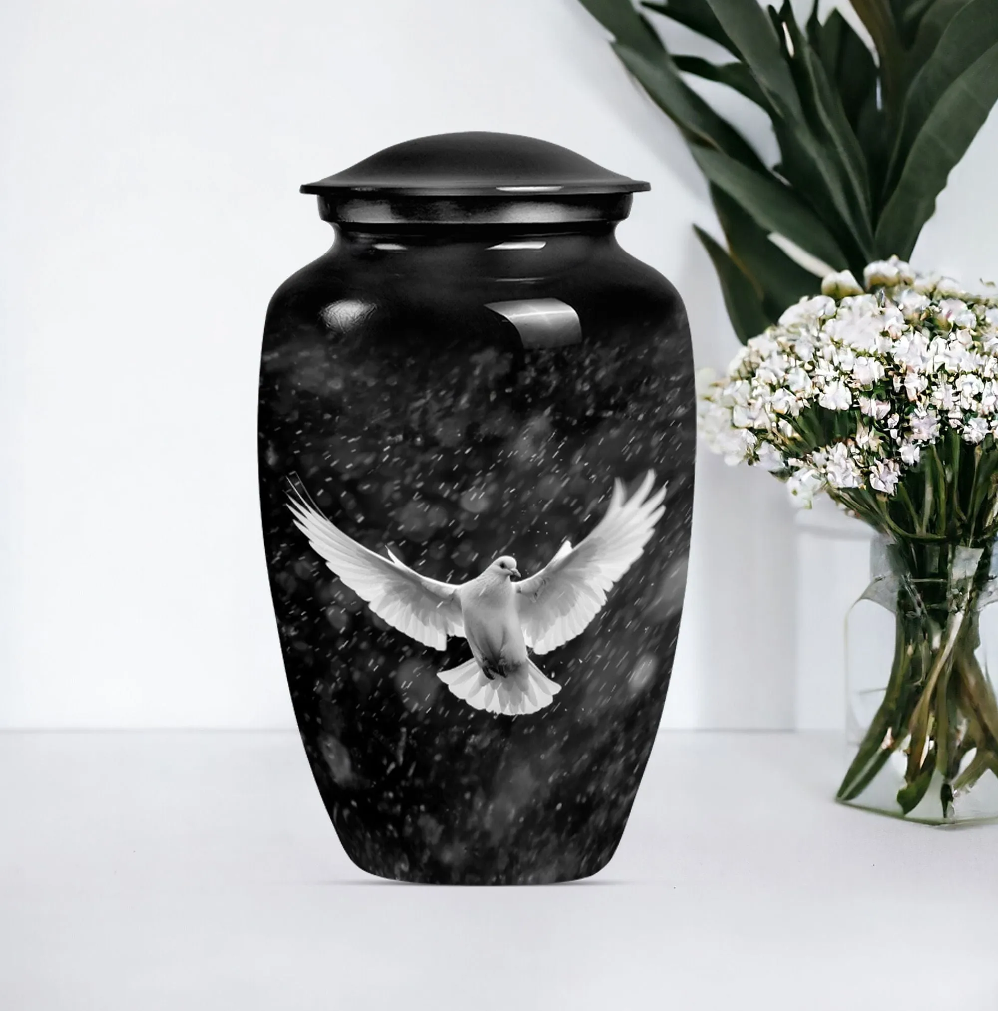 Genteel Cremation Memorial Urn for Centre Stage Display
