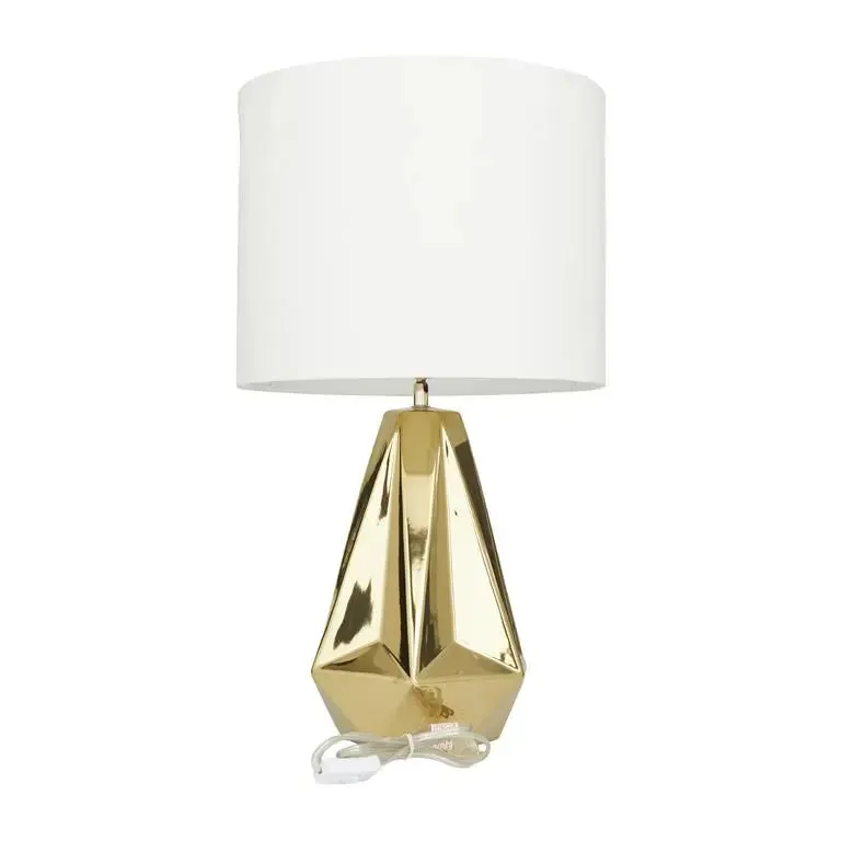 Gold Ceramic Modern Table Lamp