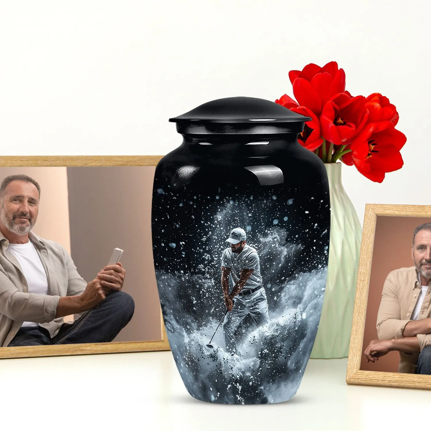Golf Urn:  Memorial for Precious Lives Passed