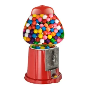 Great Northern Popcorn 6260 15" Vintage Candy Gumball Machine Bank with Stand