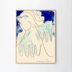 Guardian Angel Print 21Cm x 29.7Cm (A4)