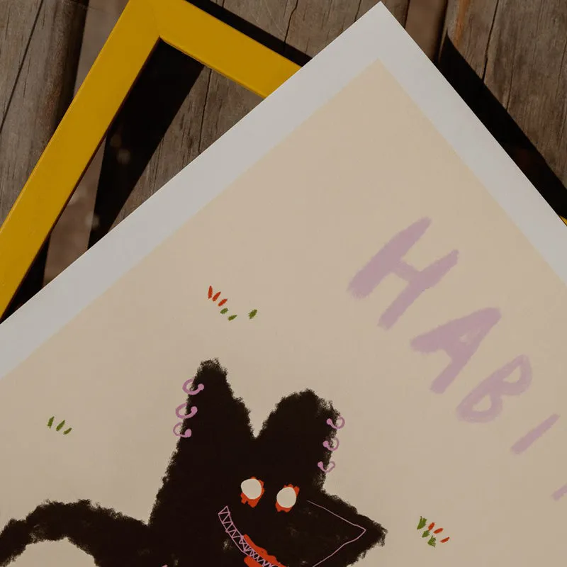 Habitat Print 70Cm x 100Cm