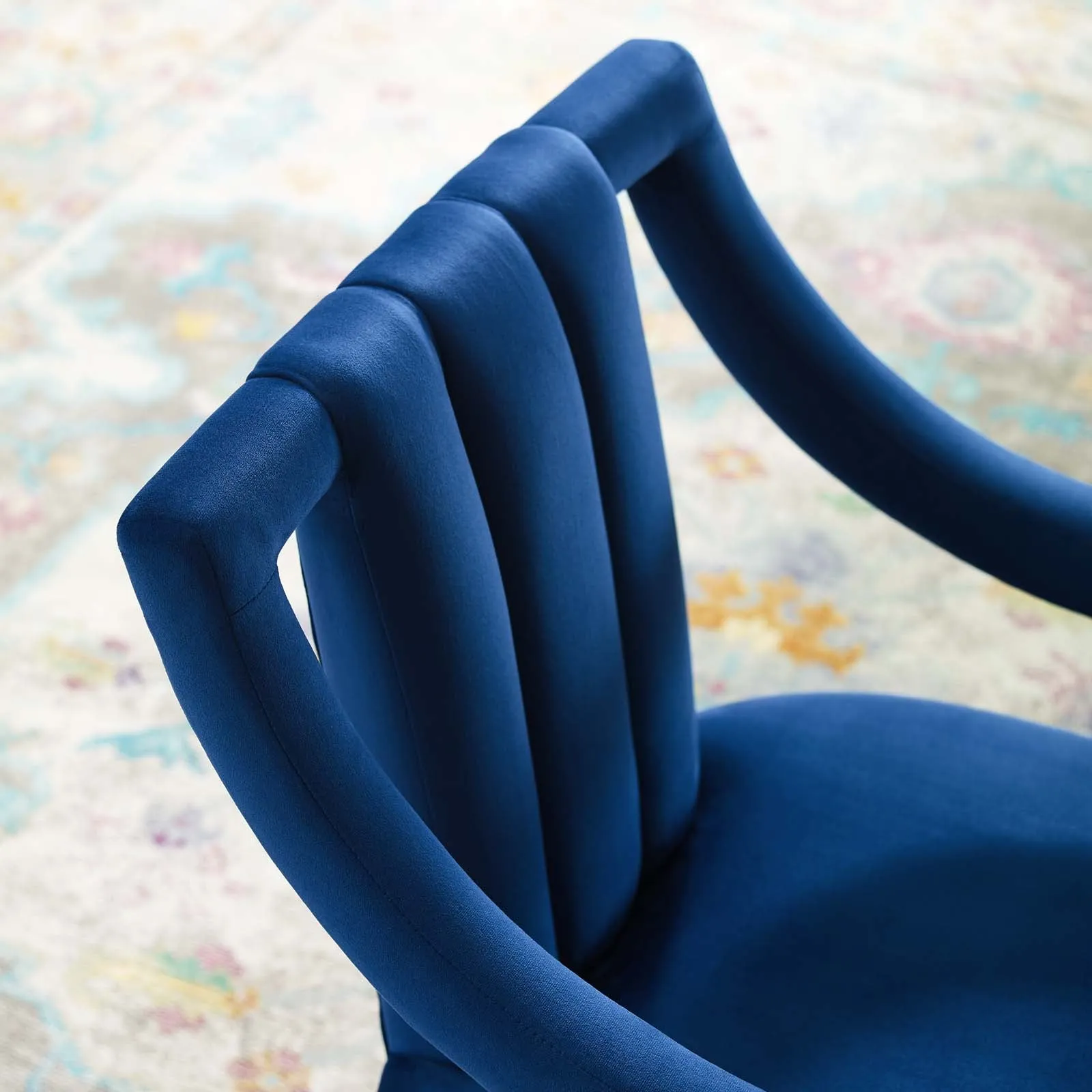 Harken Performance Velvet Accent Chair by Modway