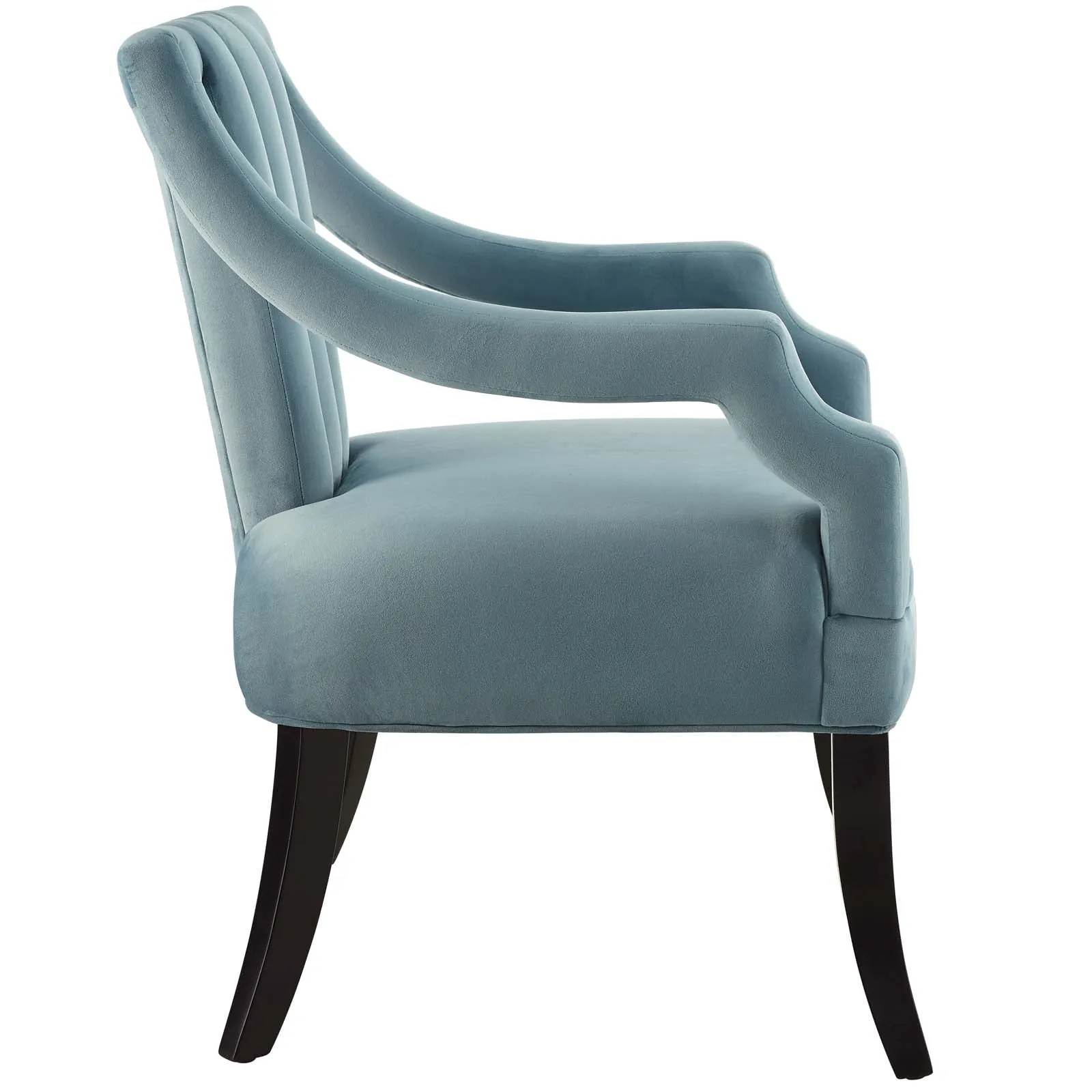 Harken Performance Velvet Accent Chair by Modway